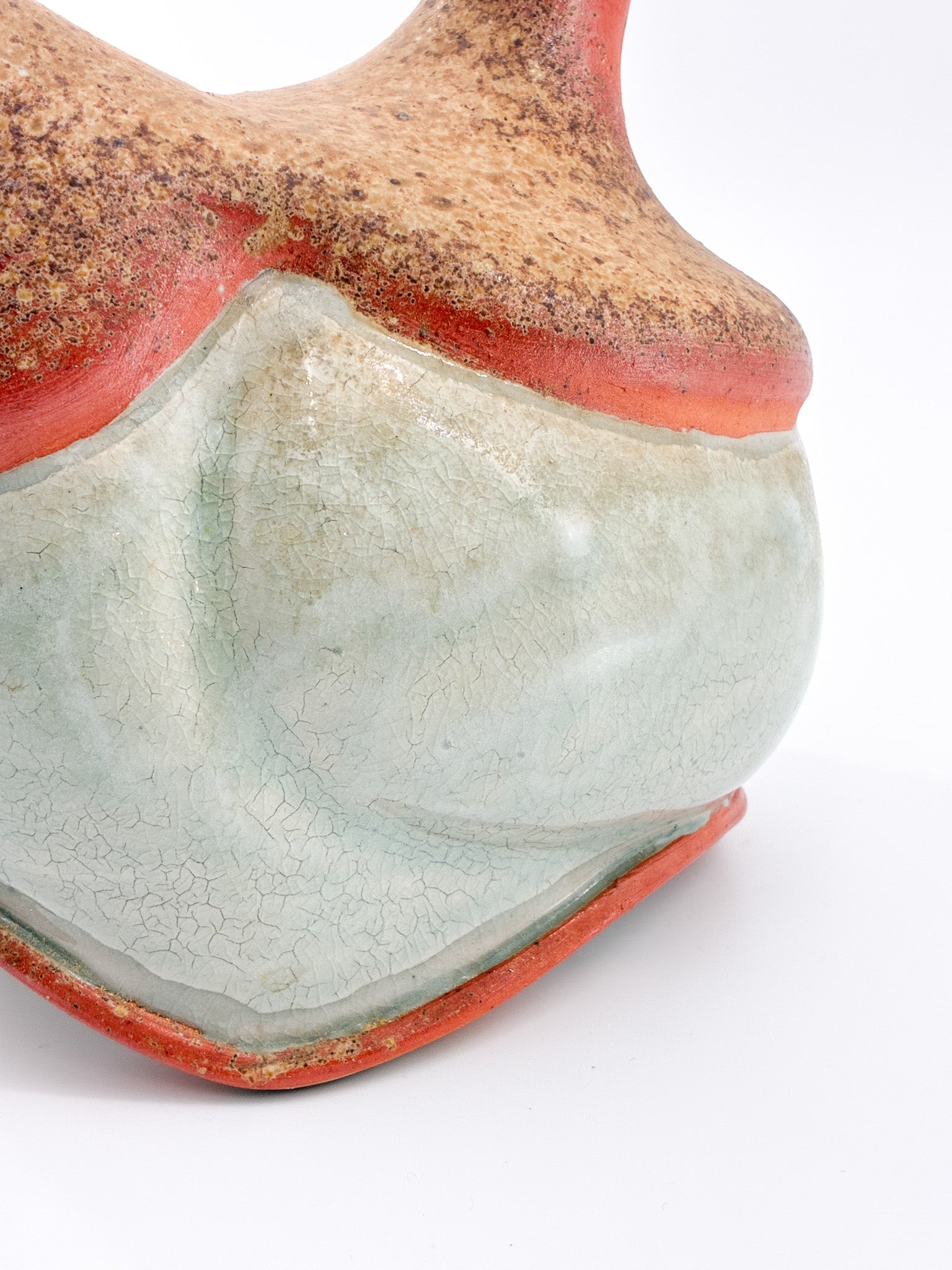 Abstract Ceramic Sculptural Vase / 抽象的フォルム セラミック