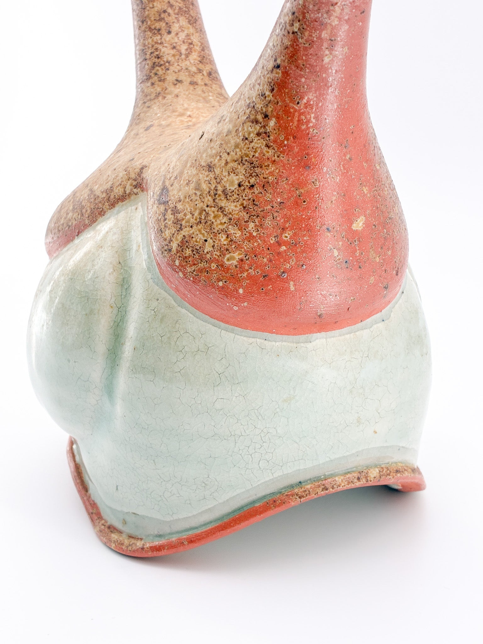 Abstract Ceramic Sculptural Vase / 抽象的フォルム セラミック オブジェ・花器