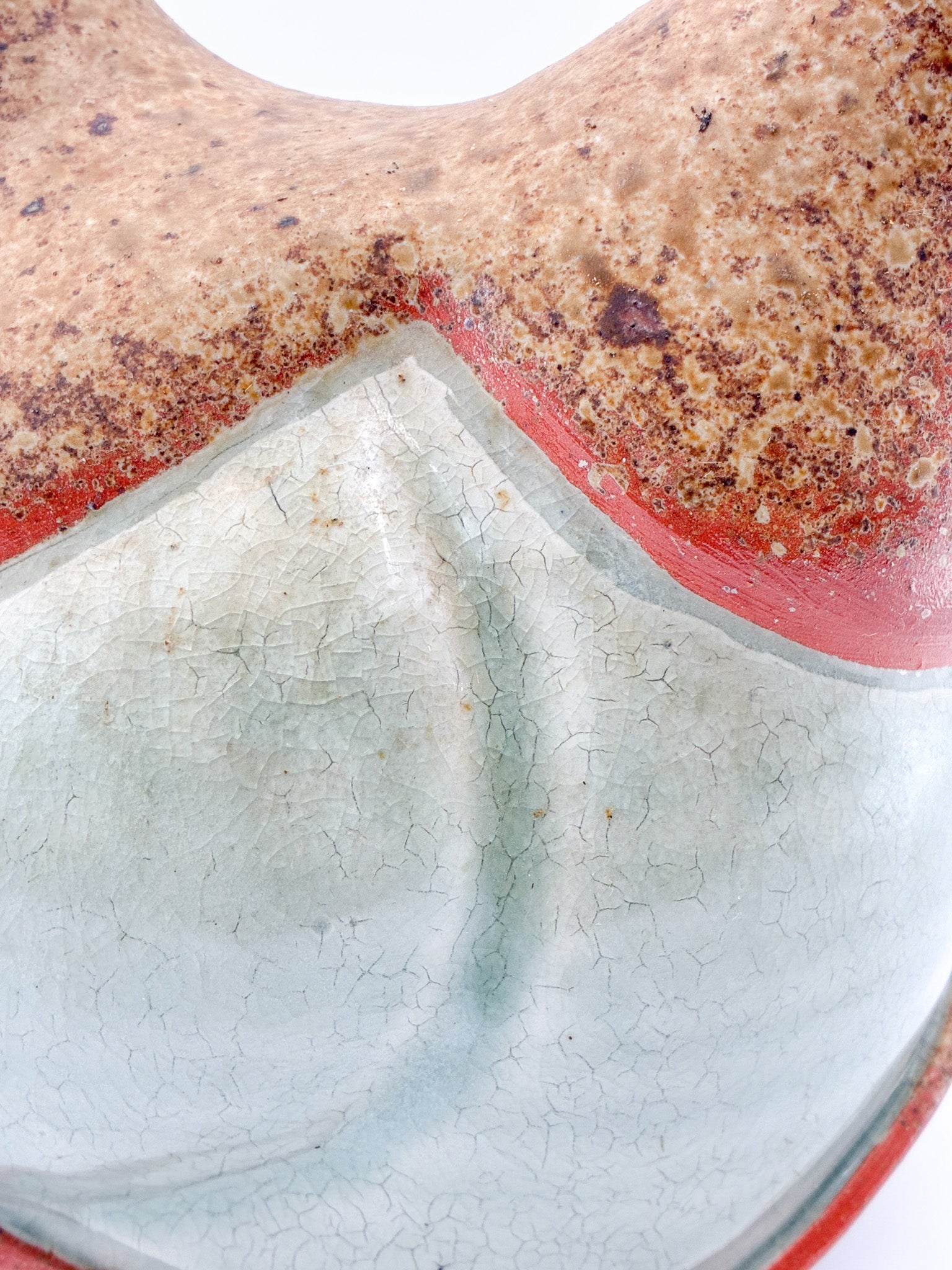 Abstract Ceramic Sculptural Vase / 抽象的フォルム セラミック オブジェ・花器