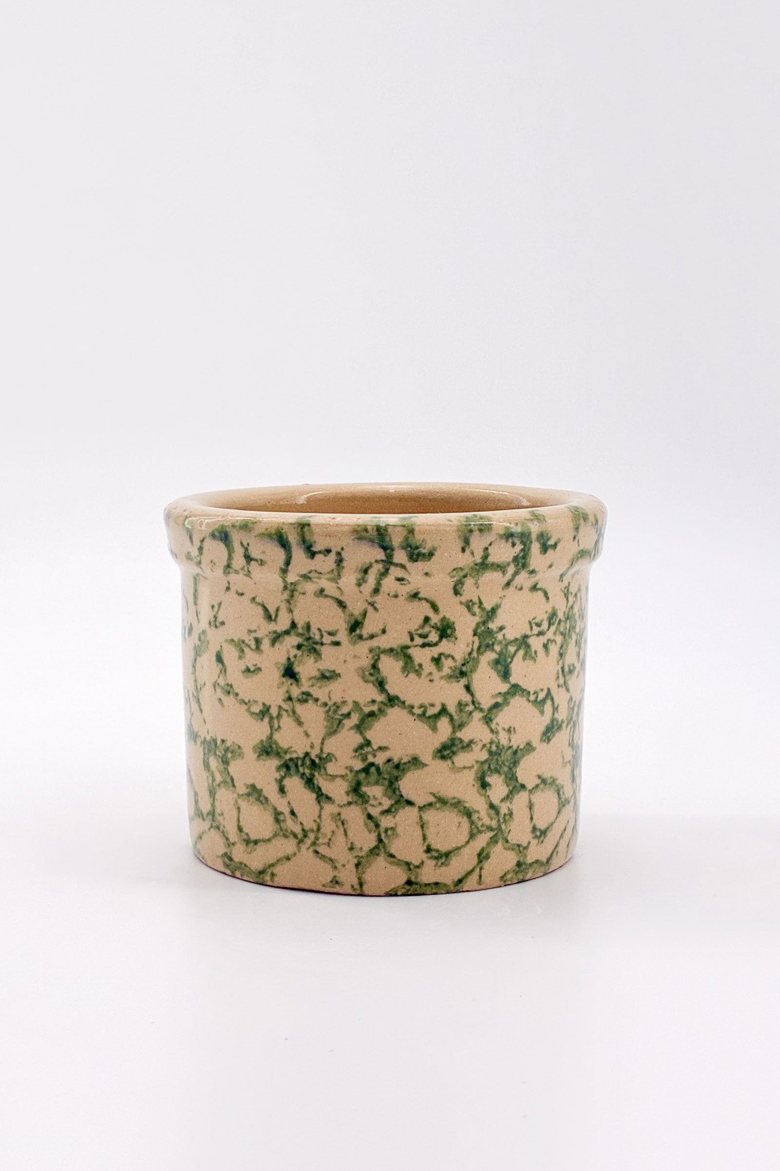 スポンジウェア 陶器鉢カバー / Spongeware Ceramic Plant Cover