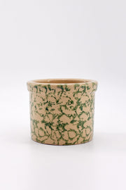 スポンジウェア 陶器鉢カバー / Spongeware Ceramic Plant Cover