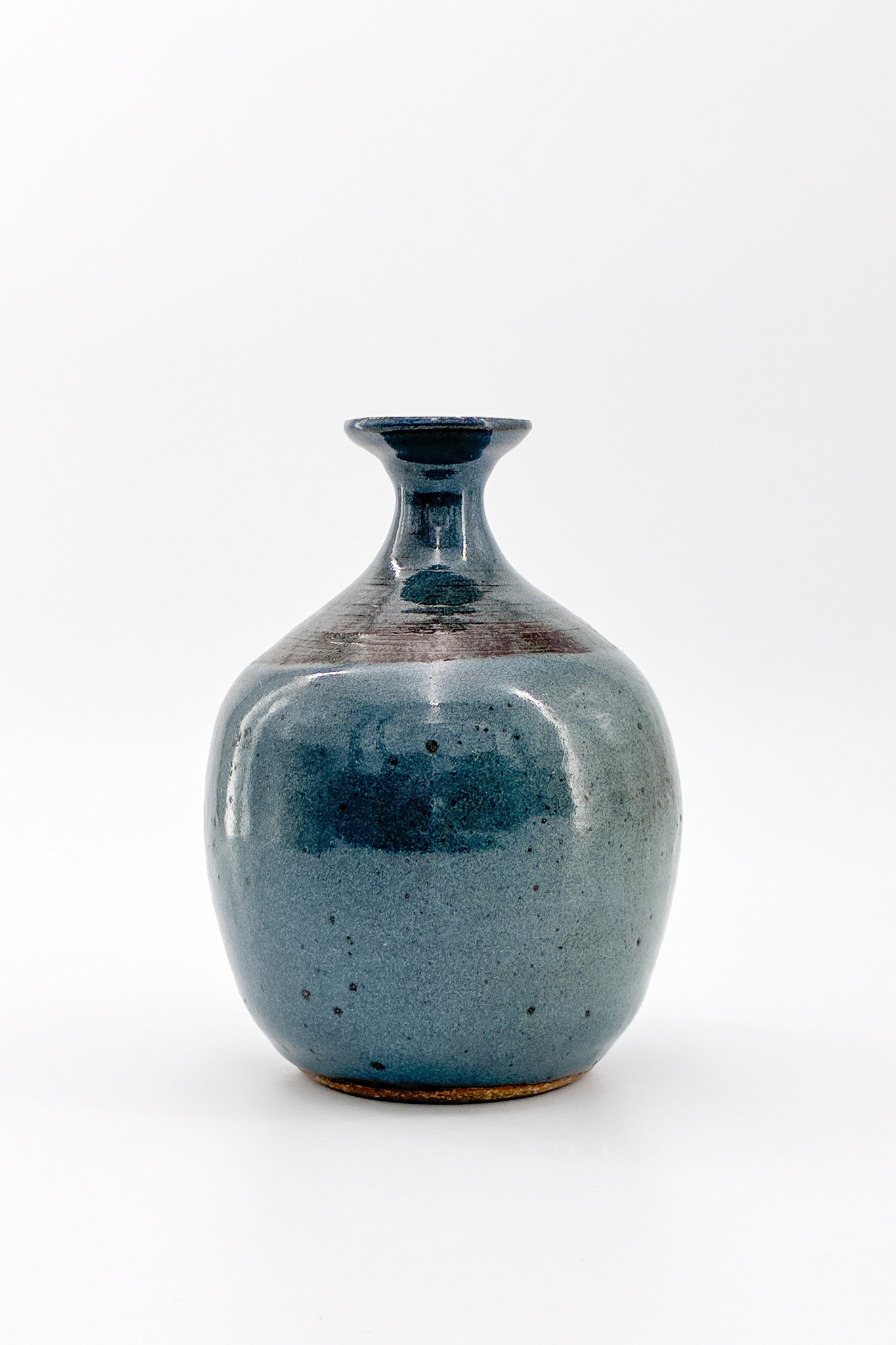 Ceramic Bud Vase Blue / 陶器 一輪挿し（ブルー）