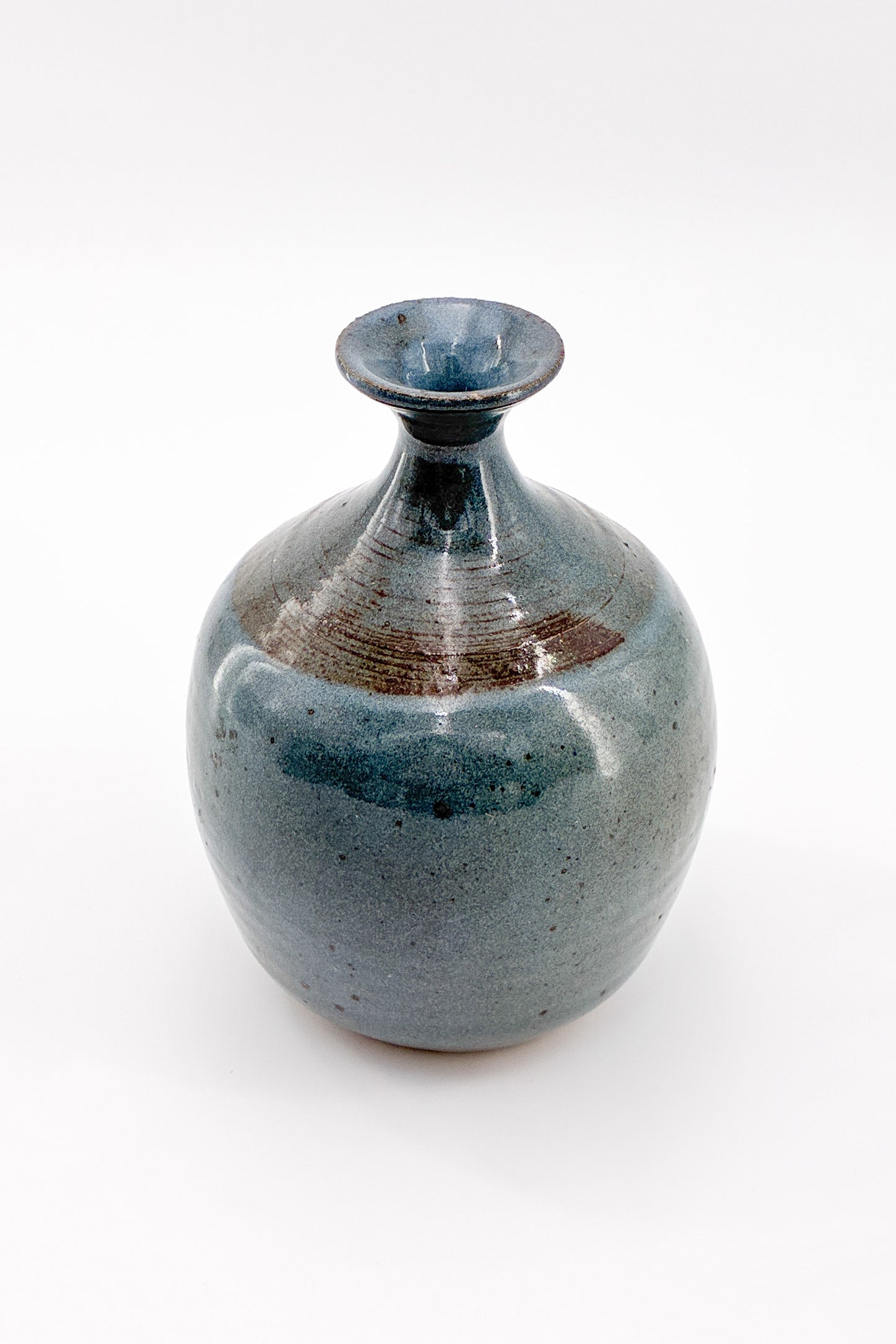 Ceramic Bud Vase Blue / 陶器 一輪挿し（ブルー）