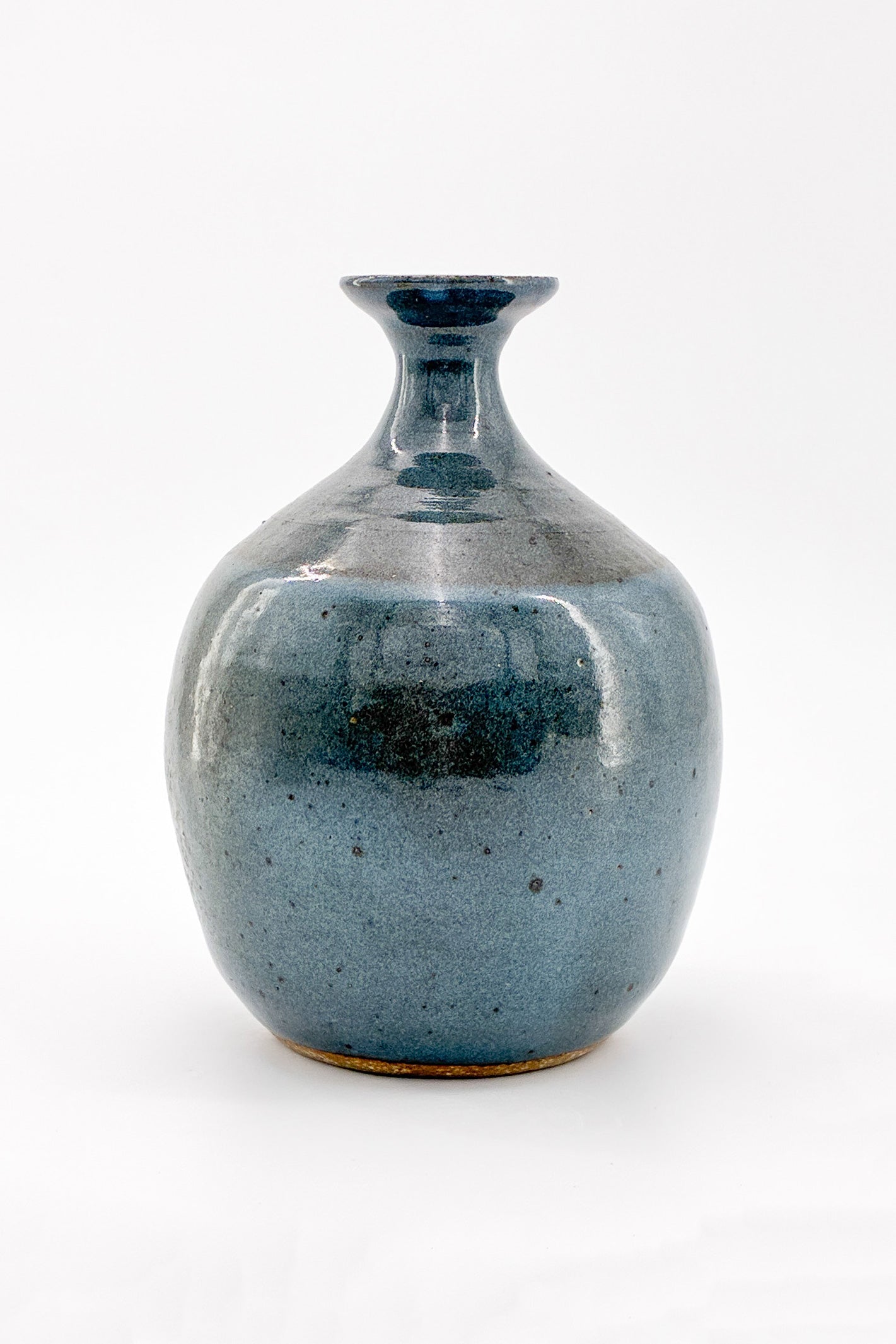 Ceramic Bud Vase Blue / 陶器 一輪挿し（ブルー）