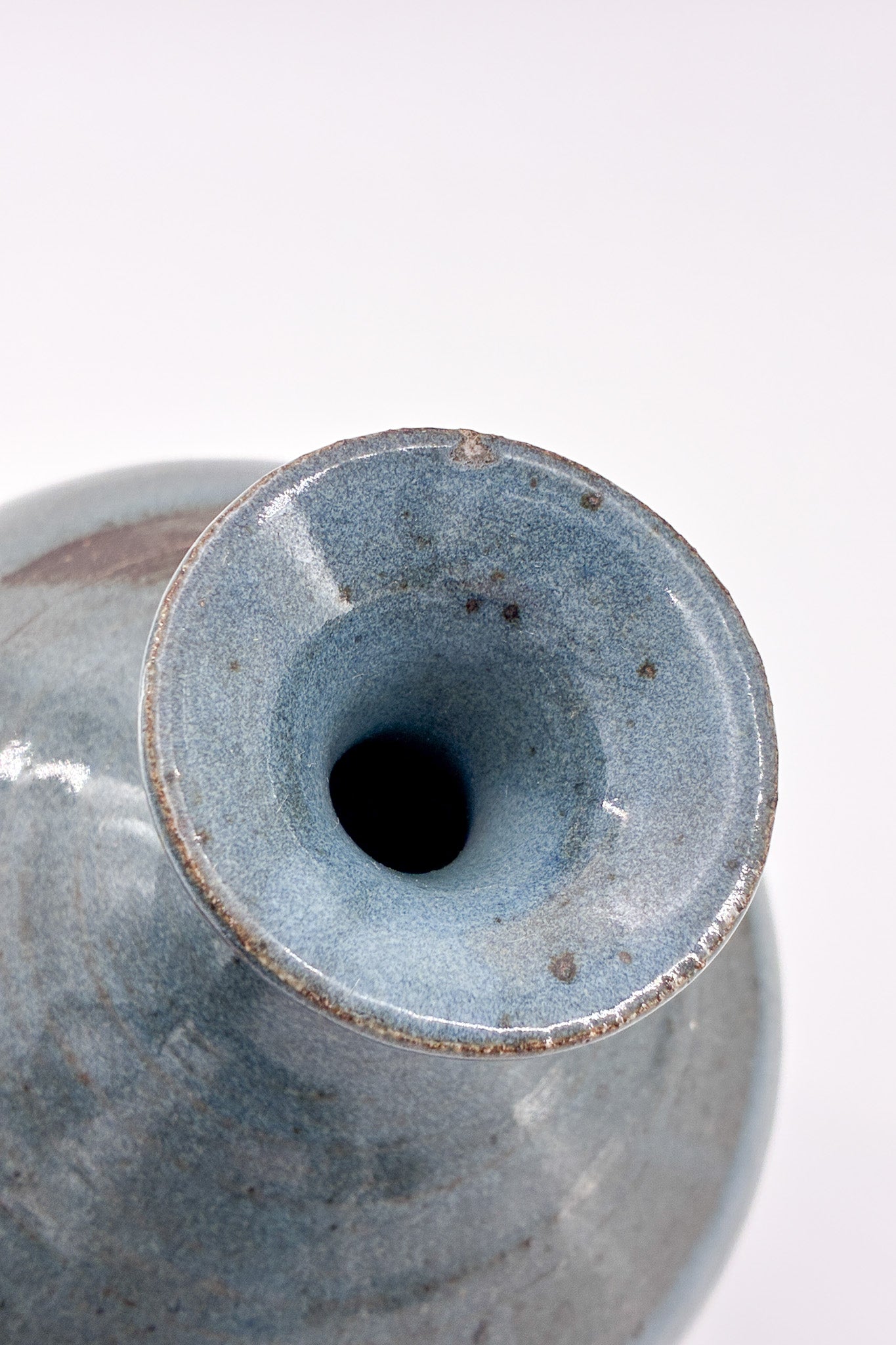 Ceramic Bud Vase Blue / 陶器 一輪挿し（ブルー）