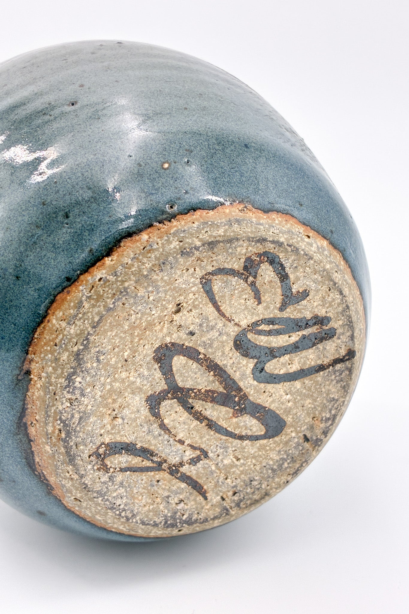Ceramic Bud Vase Blue / 陶器 一輪挿し（ブルー）