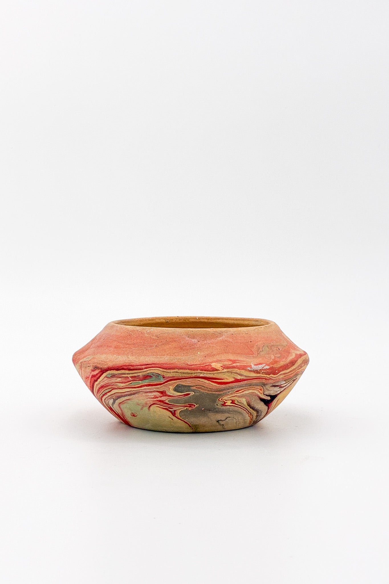 Nemadji Pottery Bowl (Red, Light Blue, Grey) / ネマジ 器（赤・水色・グレー）