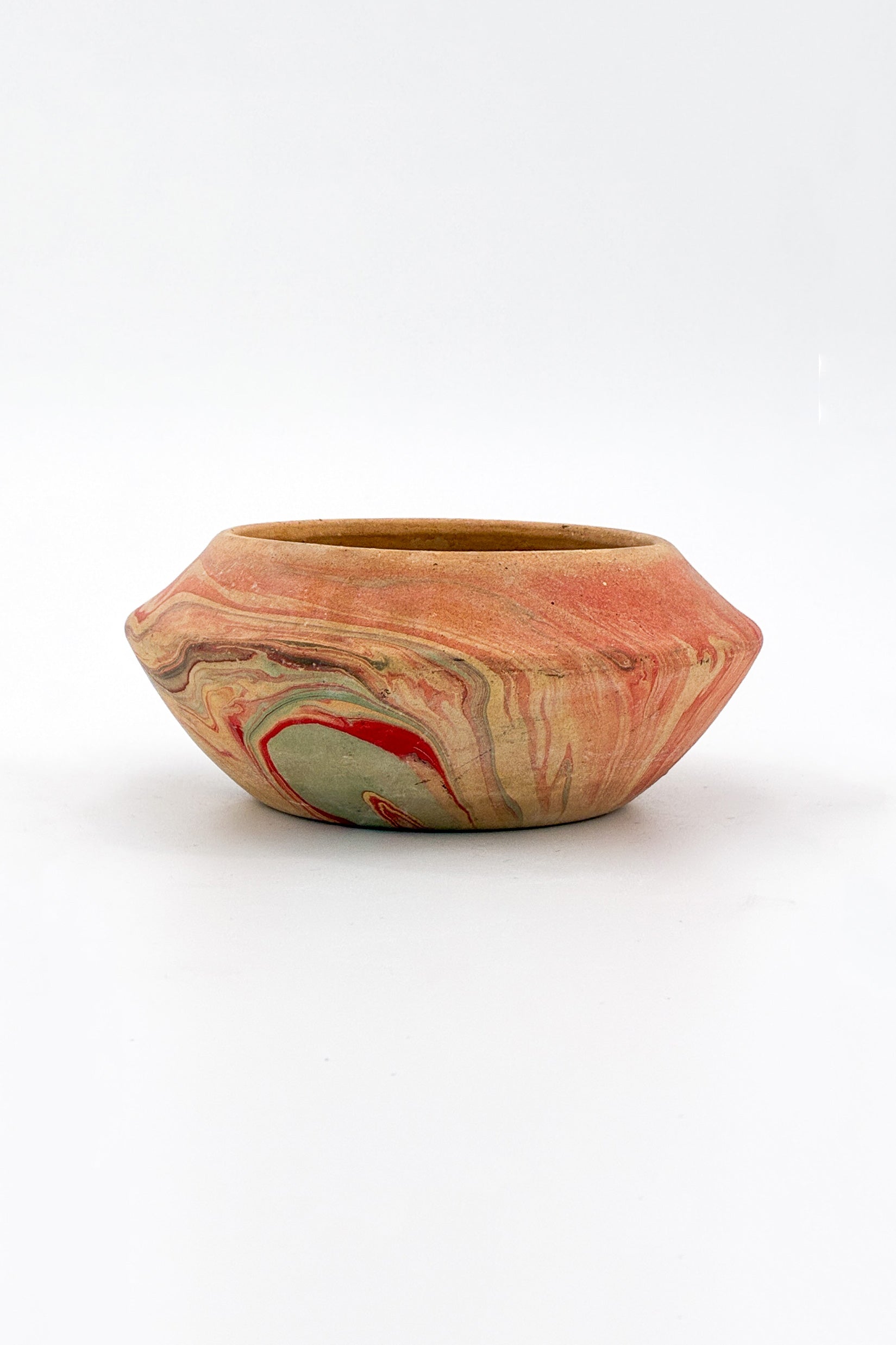 Nemadji Pottery Bowl (Red, Light Blue, Grey) / ネマジ 器（赤・水色・グレー）