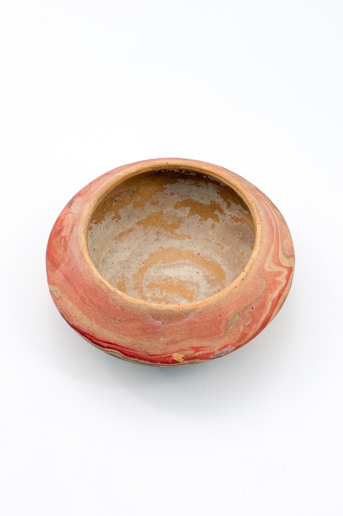 Nemadji Pottery Bowl (Red, Light Blue, Grey) / ネマジ 器（赤・水色・グレー）