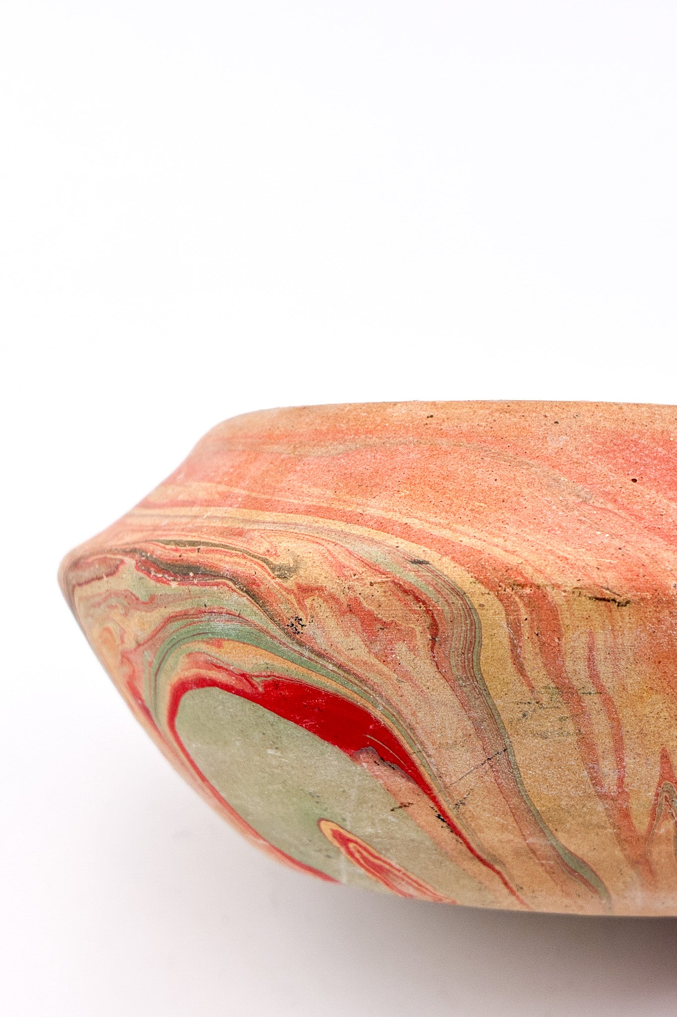 Nemadji Pottery Bowl (Red, Light Blue, Grey) / ネマジ 器（赤・水色・グレー）