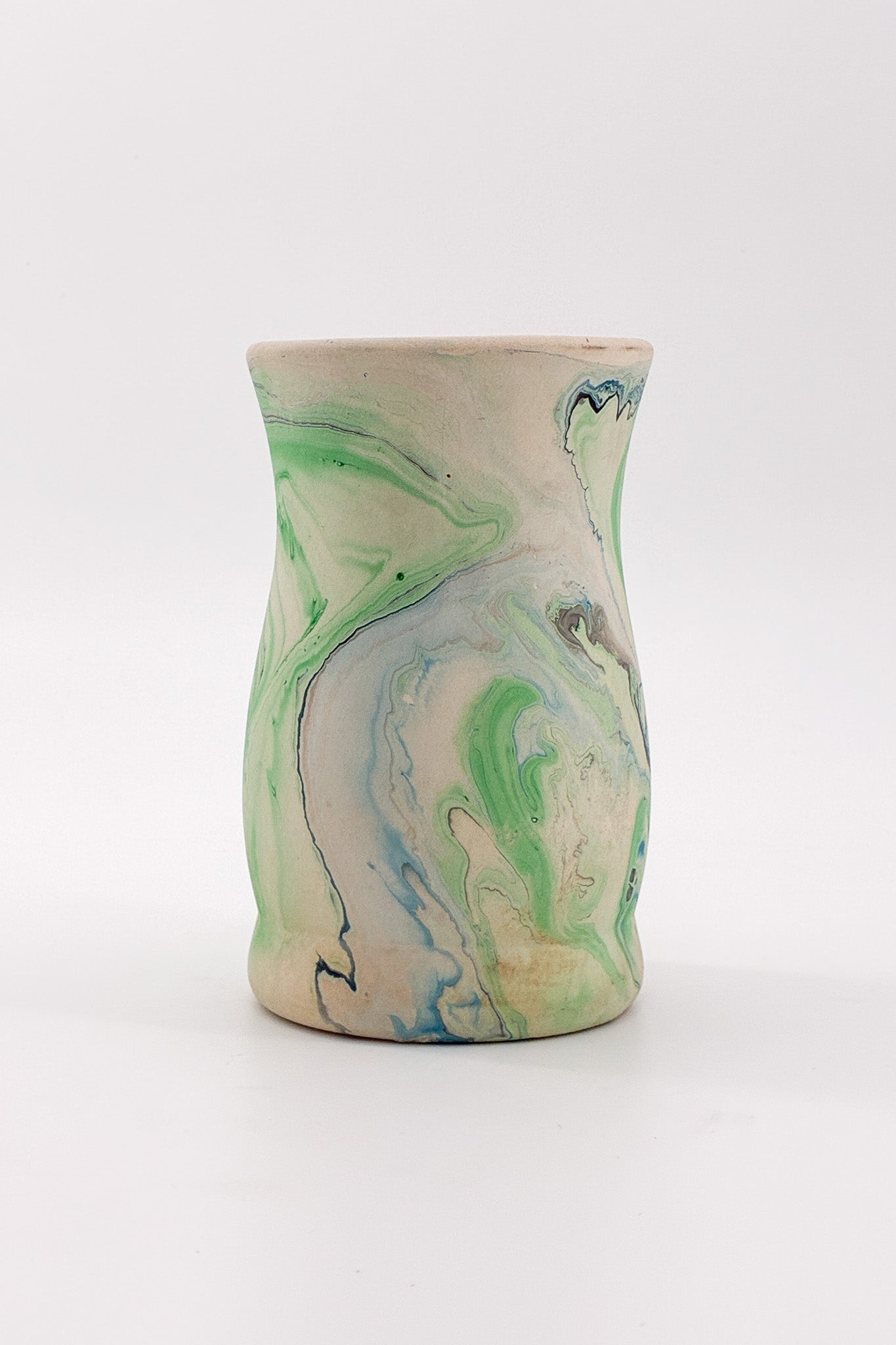 Nemadji Flower Vase Green / ネマジ 花器 グリーン