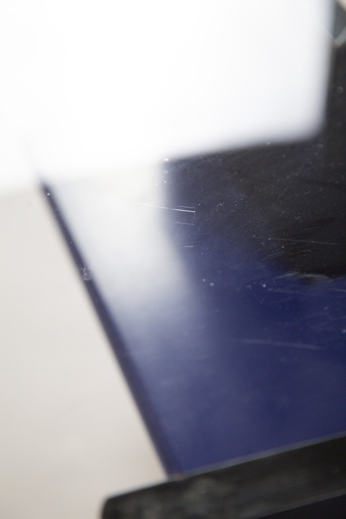 Postmodern Glass Top Low Table / ポストモダン ガラス天板 ローテーブル