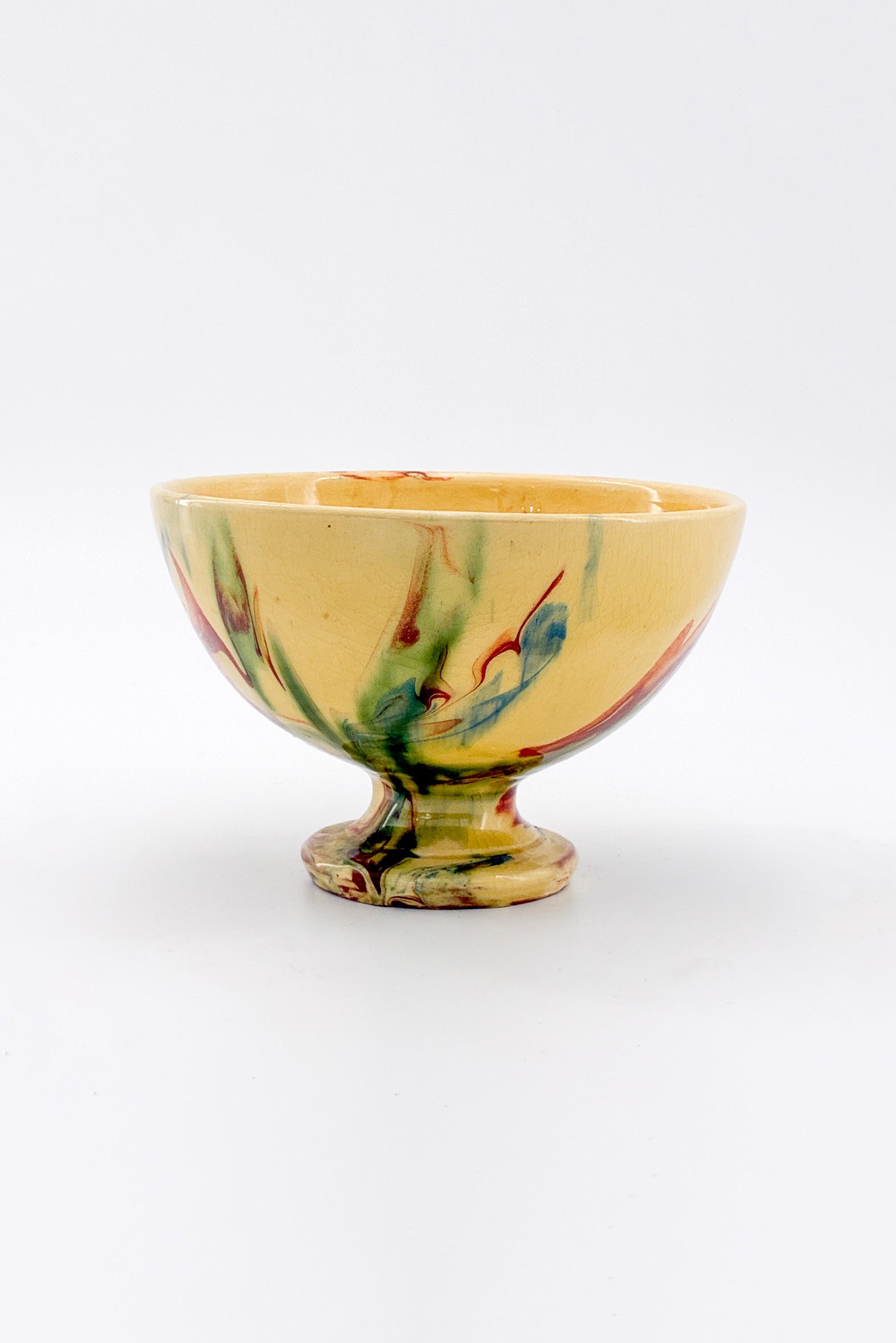 Ceramic Footed Bowl / 陶器 フッテッドボウル