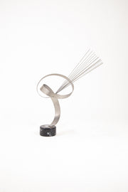 Kinetic Metal & Marble Sculpture / メタル＆マーブル 彫刻オブジェ