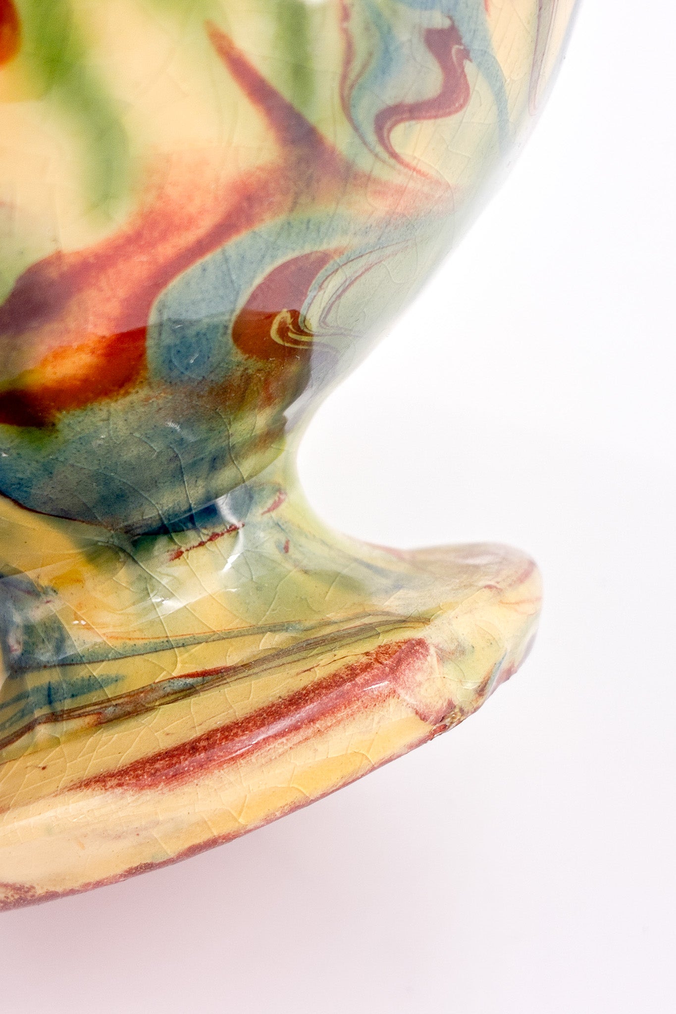 Ceramic Footed Bowl / 陶器 フッテッドボウル