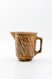 Pottery Pitcher / 陶器 ピッチャー（茶色）