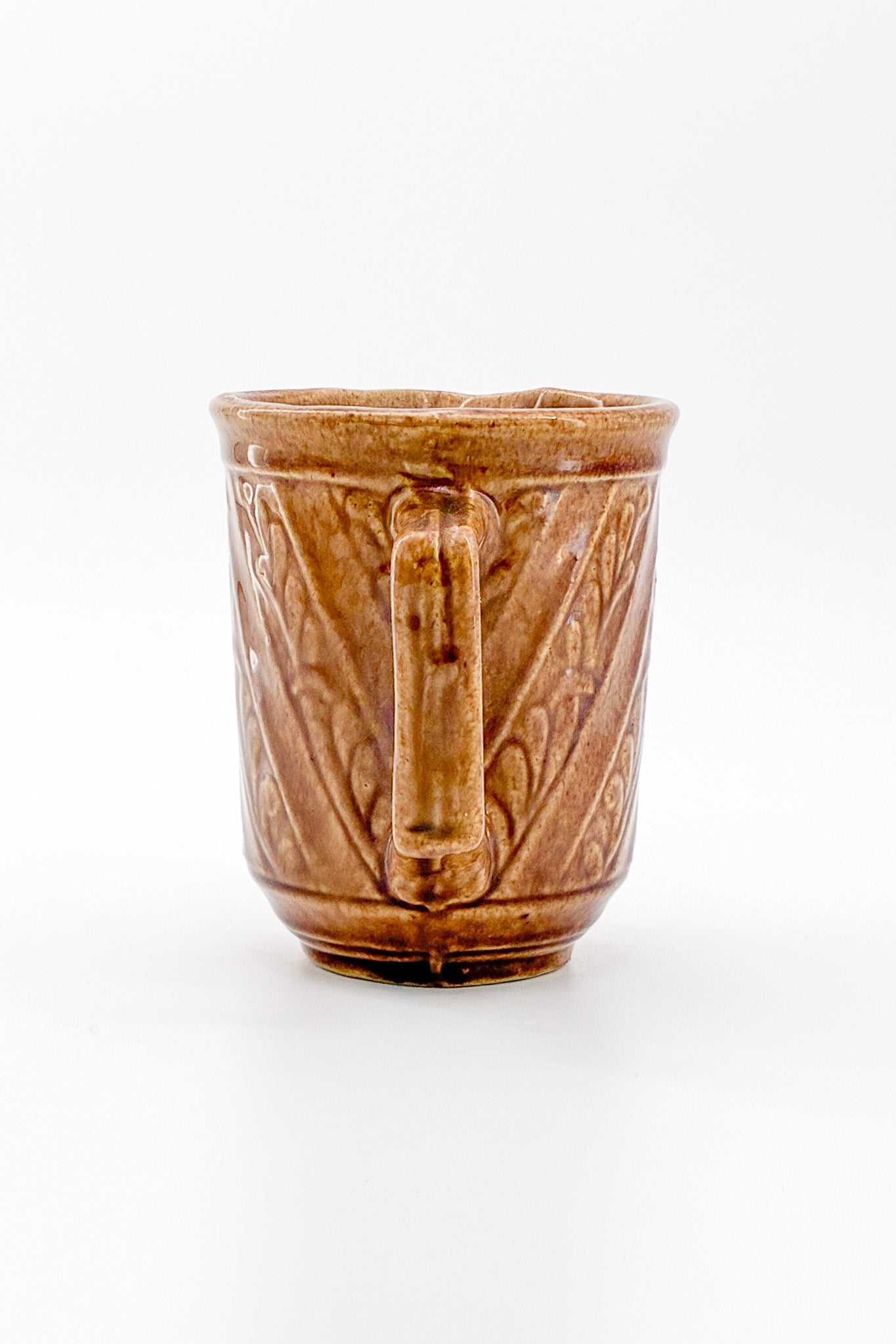 Pottery Pitcher / 陶器 ピッチャー（茶色）