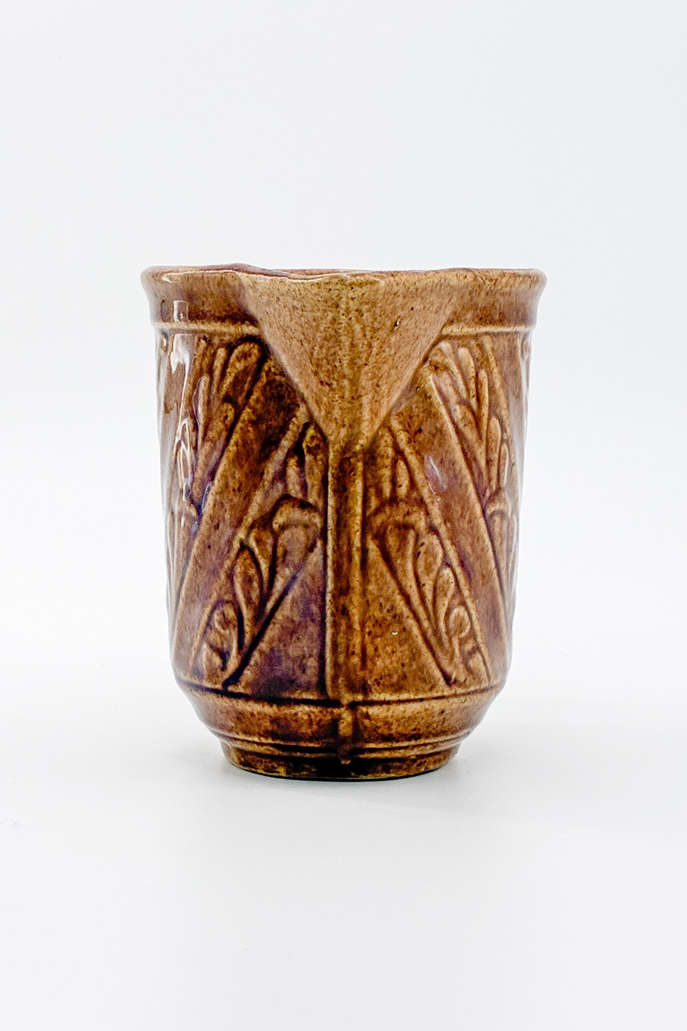 Pottery Pitcher / 陶器 ピッチャー（茶色）