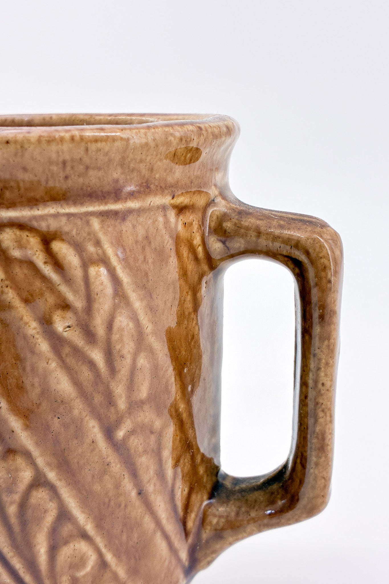 Pottery Pitcher / 陶器 ピッチャー（茶色）