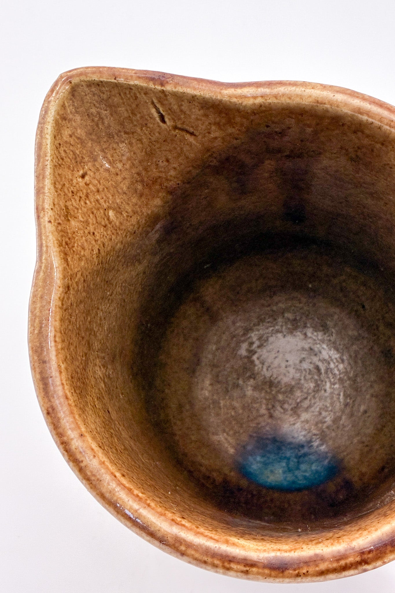 Pottery Pitcher / 陶器 ピッチャー（茶色）