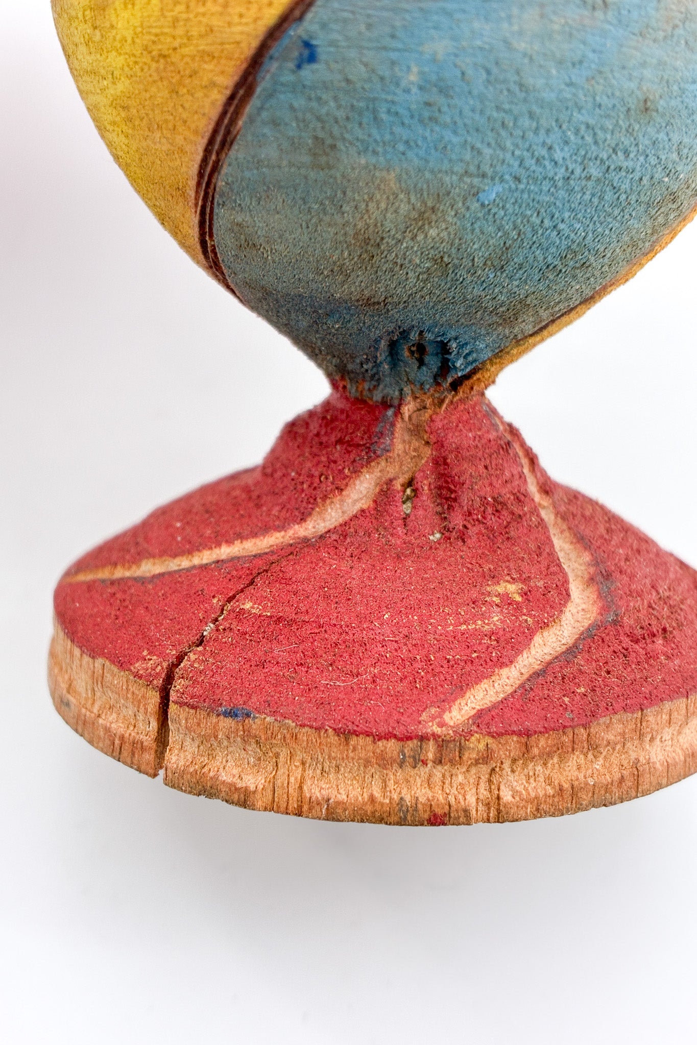 Wooden Egg Object / 木製 タマゴ型オブジェ