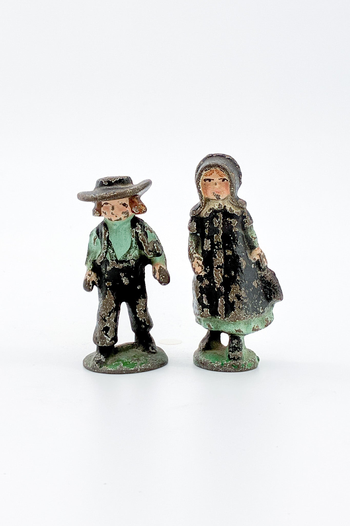 Amish Figures Pair / アーミッシュ オブジェ ペア