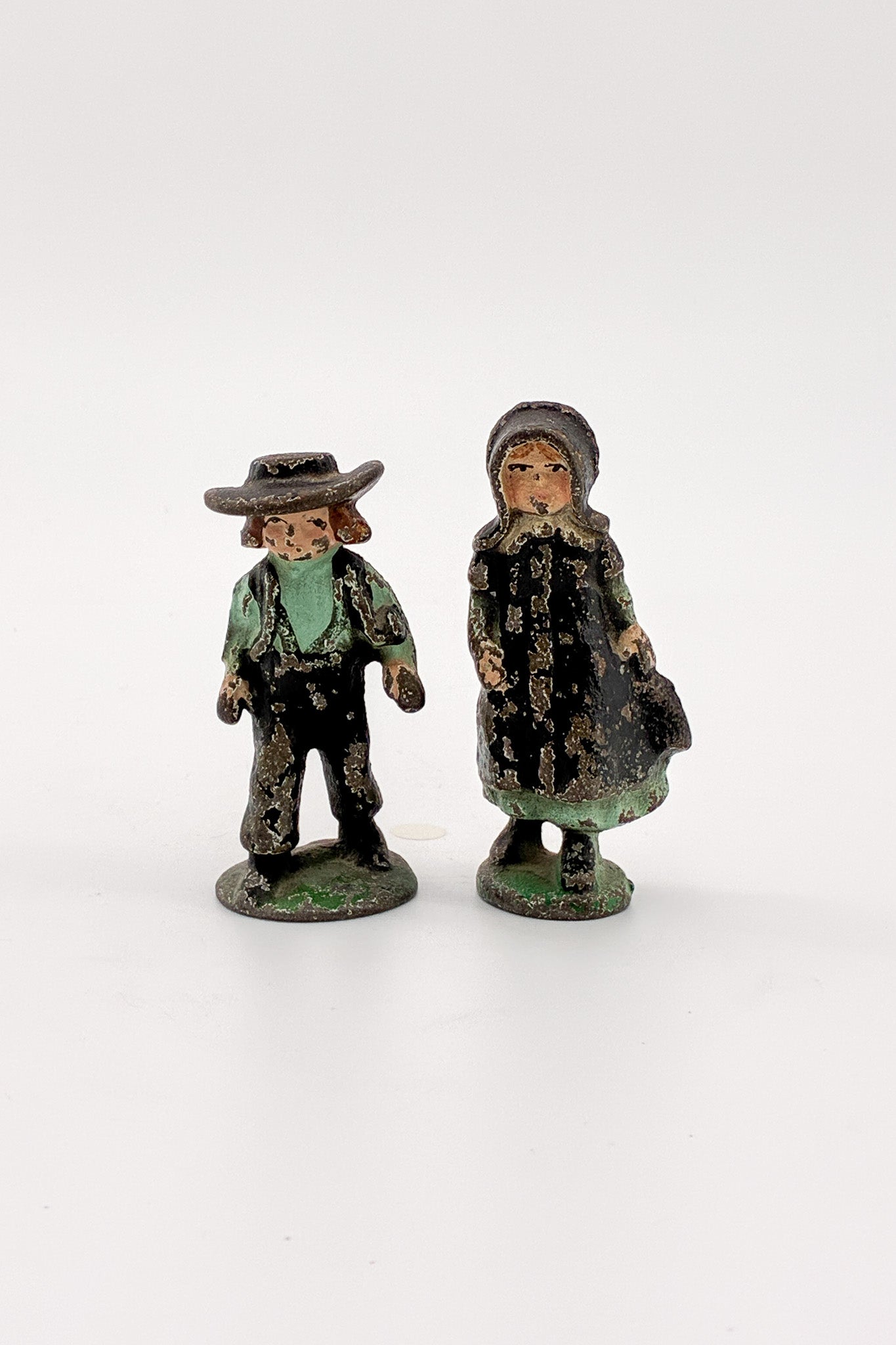 Amish Figures Pair / アーミッシュ オブジェ ペア