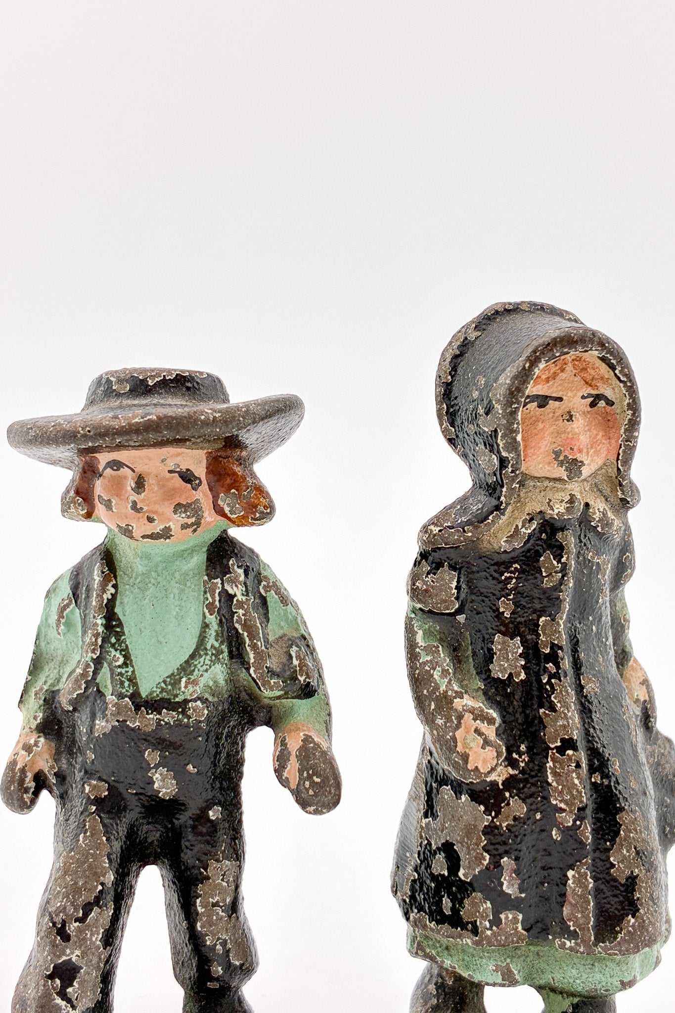 Amish Figures Pair / アーミッシュ オブジェ ペア