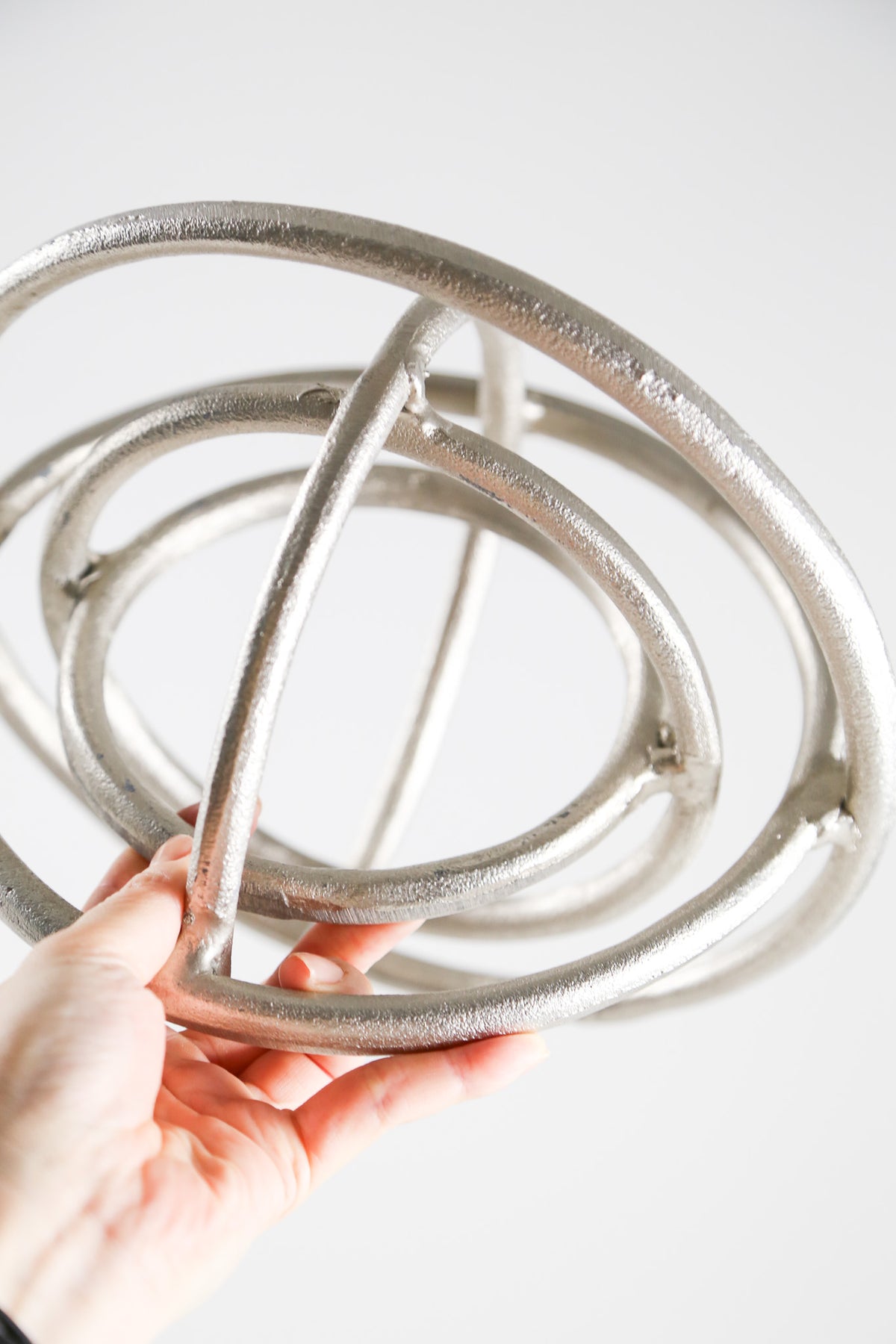 Vintage Metal Ring Sculpture / ヴィンテージ メタル リング スカルプチャー オブジェクト