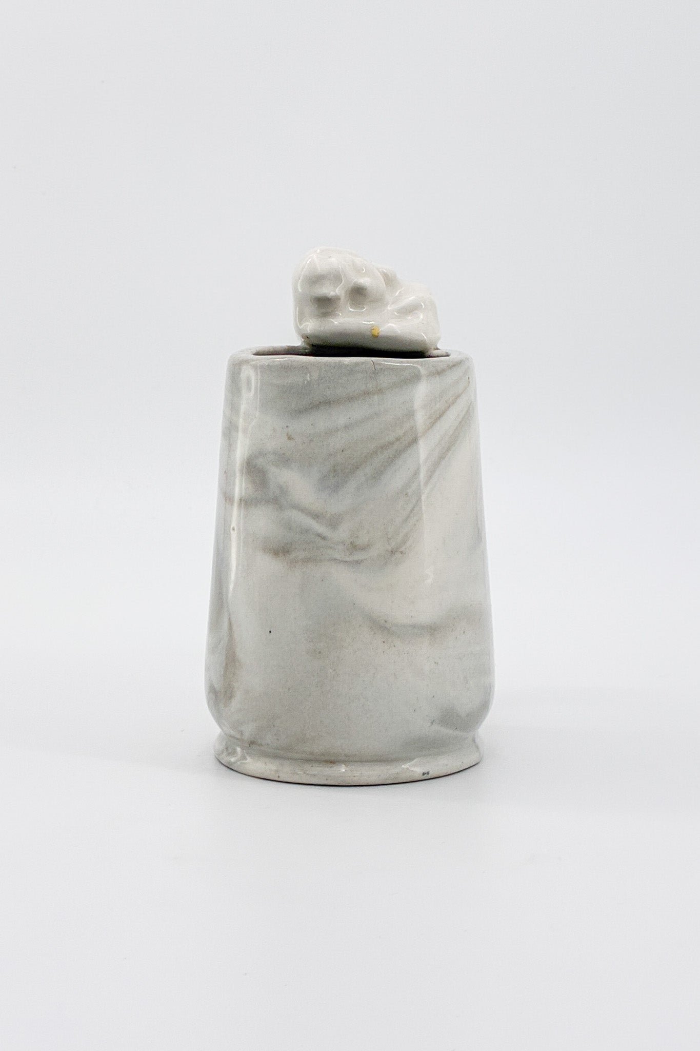 Nude Lady Handle Marble Mug / ヌードレディハンドル マーブルマグ