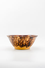 Pottery Marble Bowl Brown / 陶器ボウル マーブル ブラウン