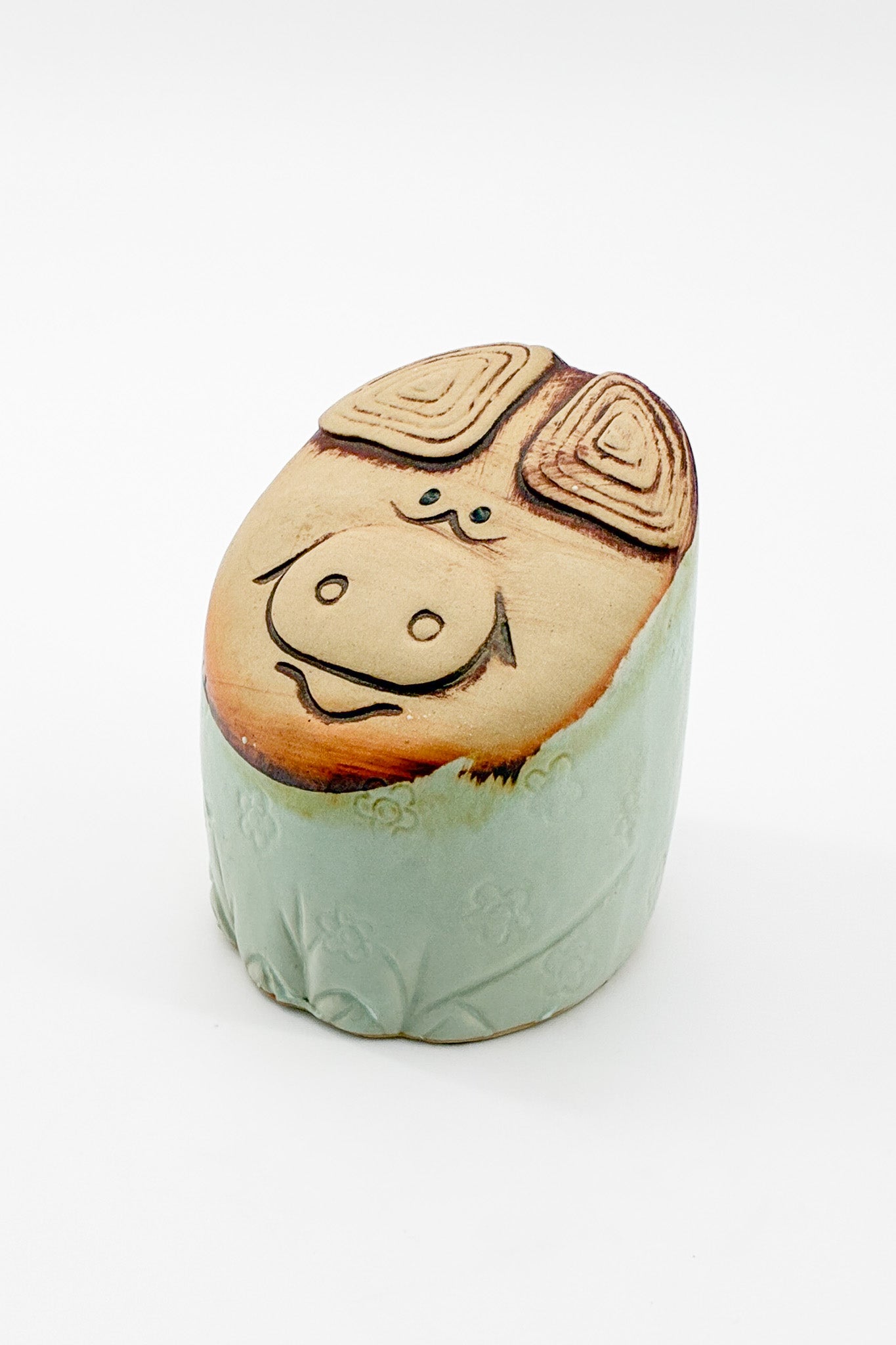 Ceramic Piggy Bank / 陶器 ぶたの貯金箱