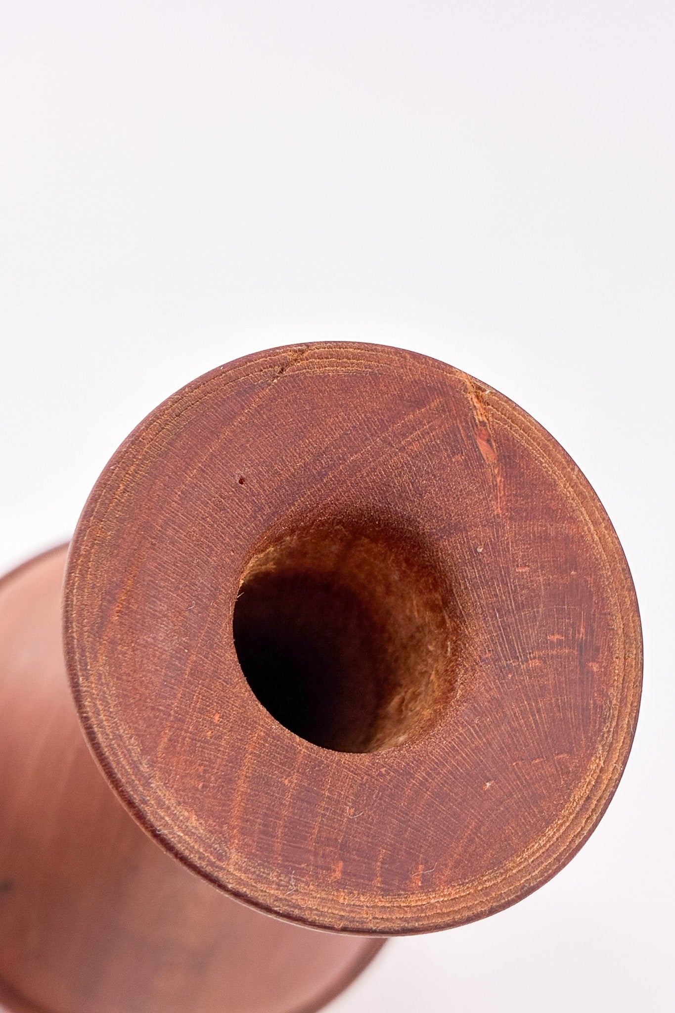 Wooden Single Flower Vase / 木製 一輪挿し