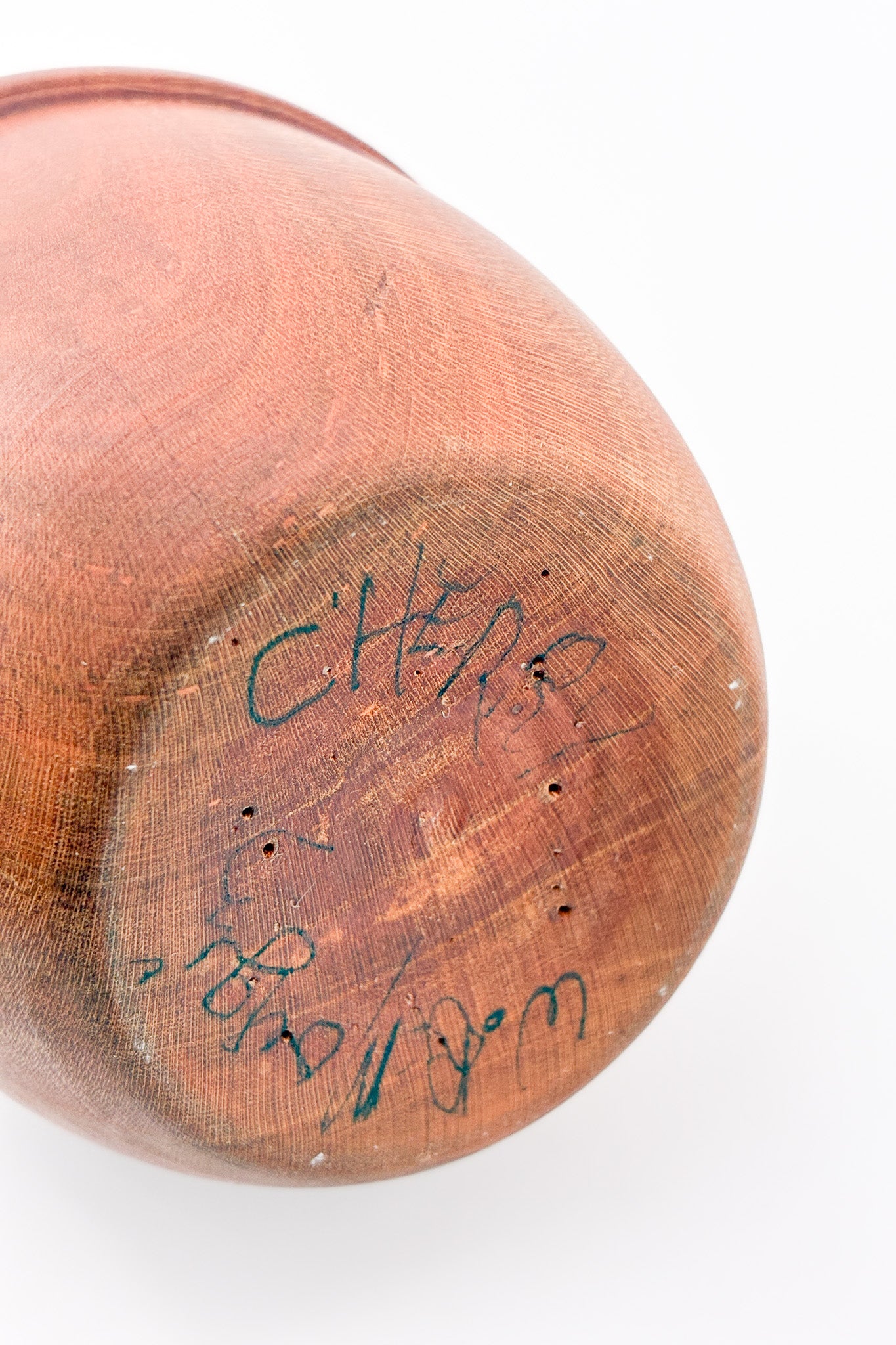 Wooden Single Flower Vase / 木製 一輪挿し