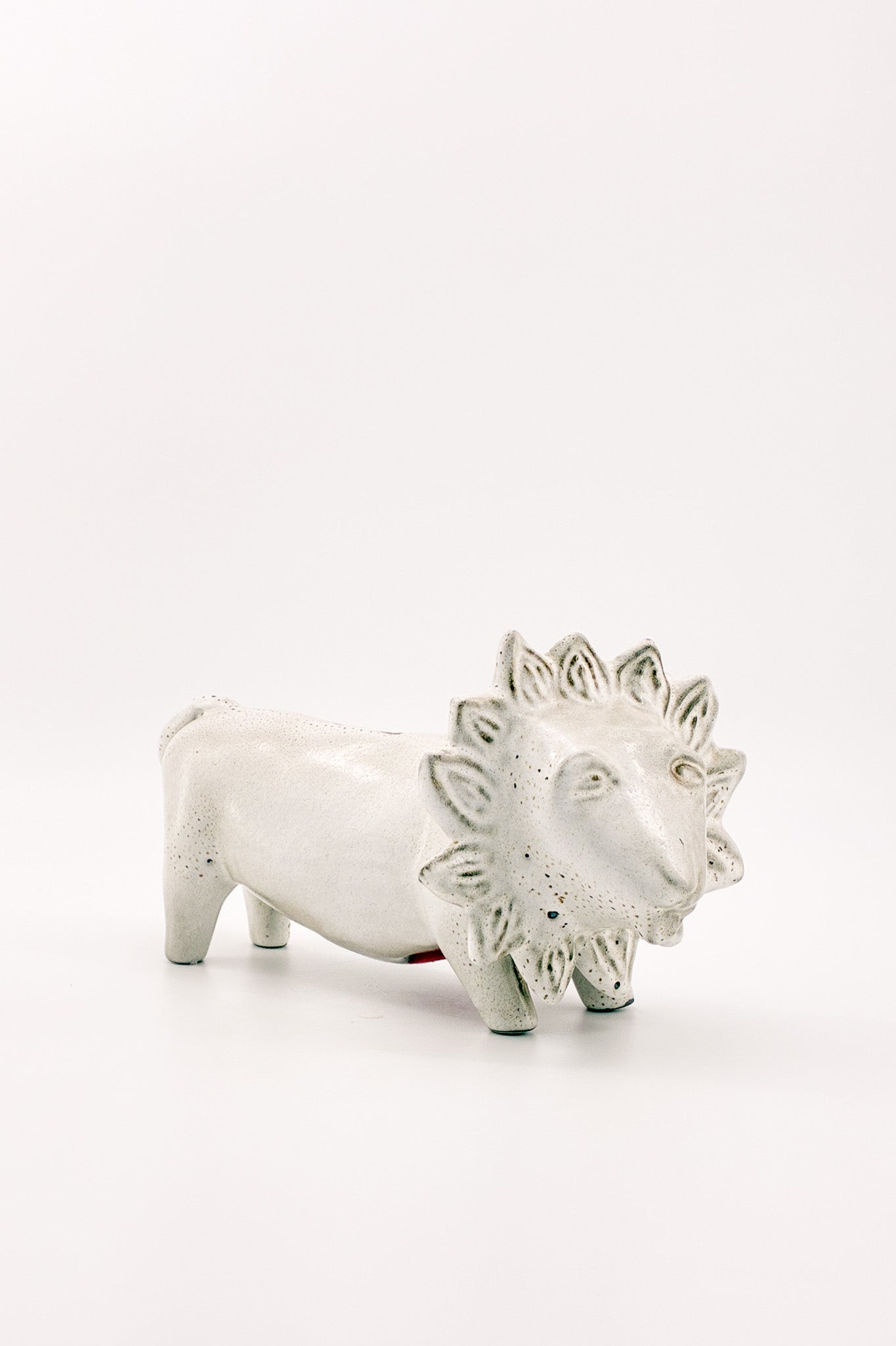 Ceramic Lion Money Box / 陶器 ライオン 貯金箱
