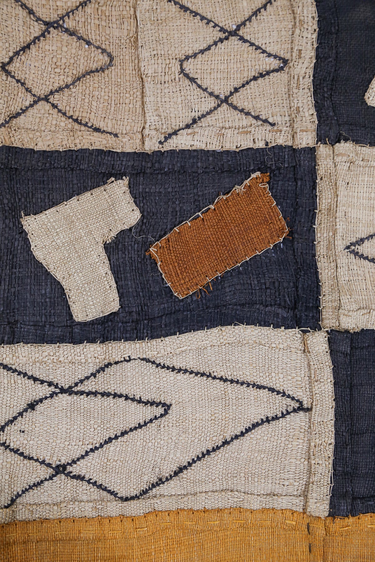 Kuba Cloth Raffia Textile / クバクロス ラフィアテキスタイル