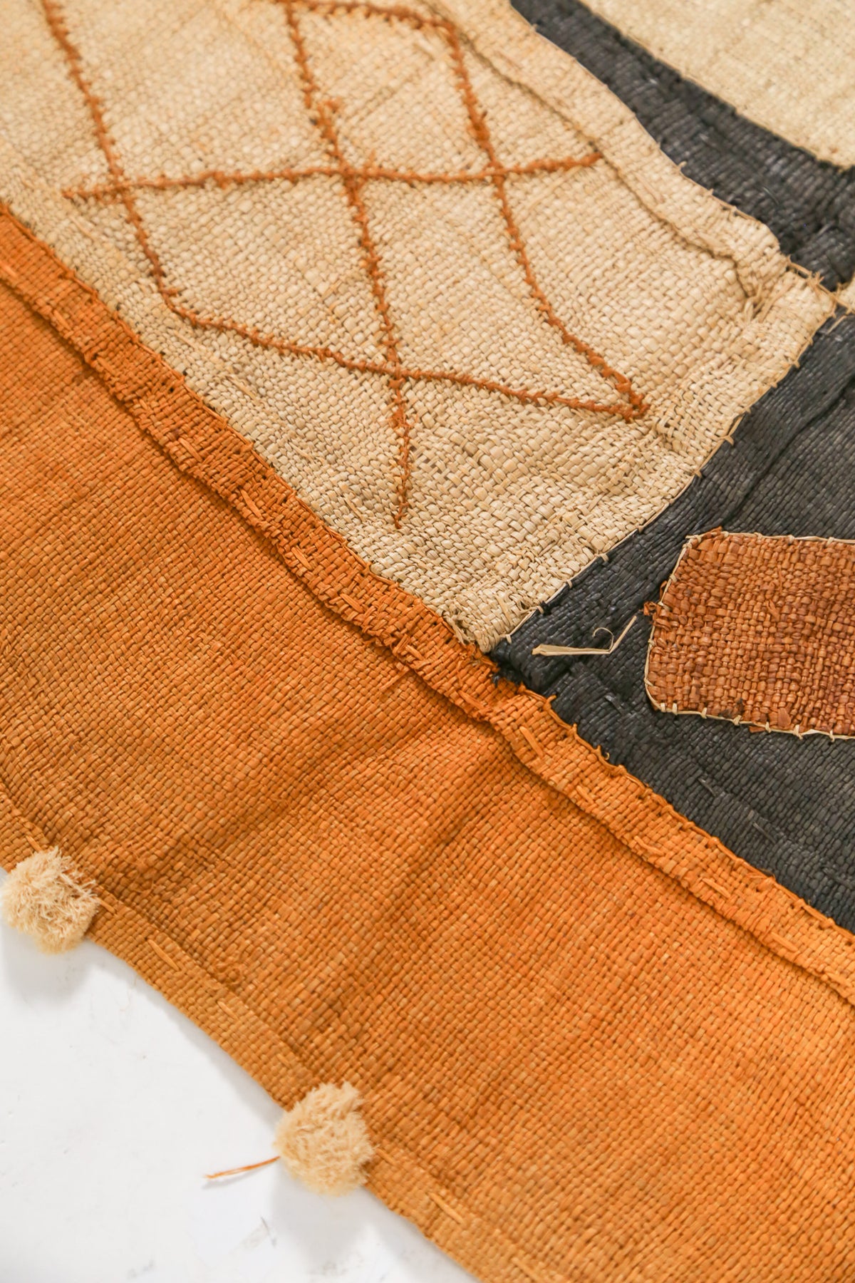 Kuba Cloth Raffia Textile / クバクロス ラフィアテキスタイル