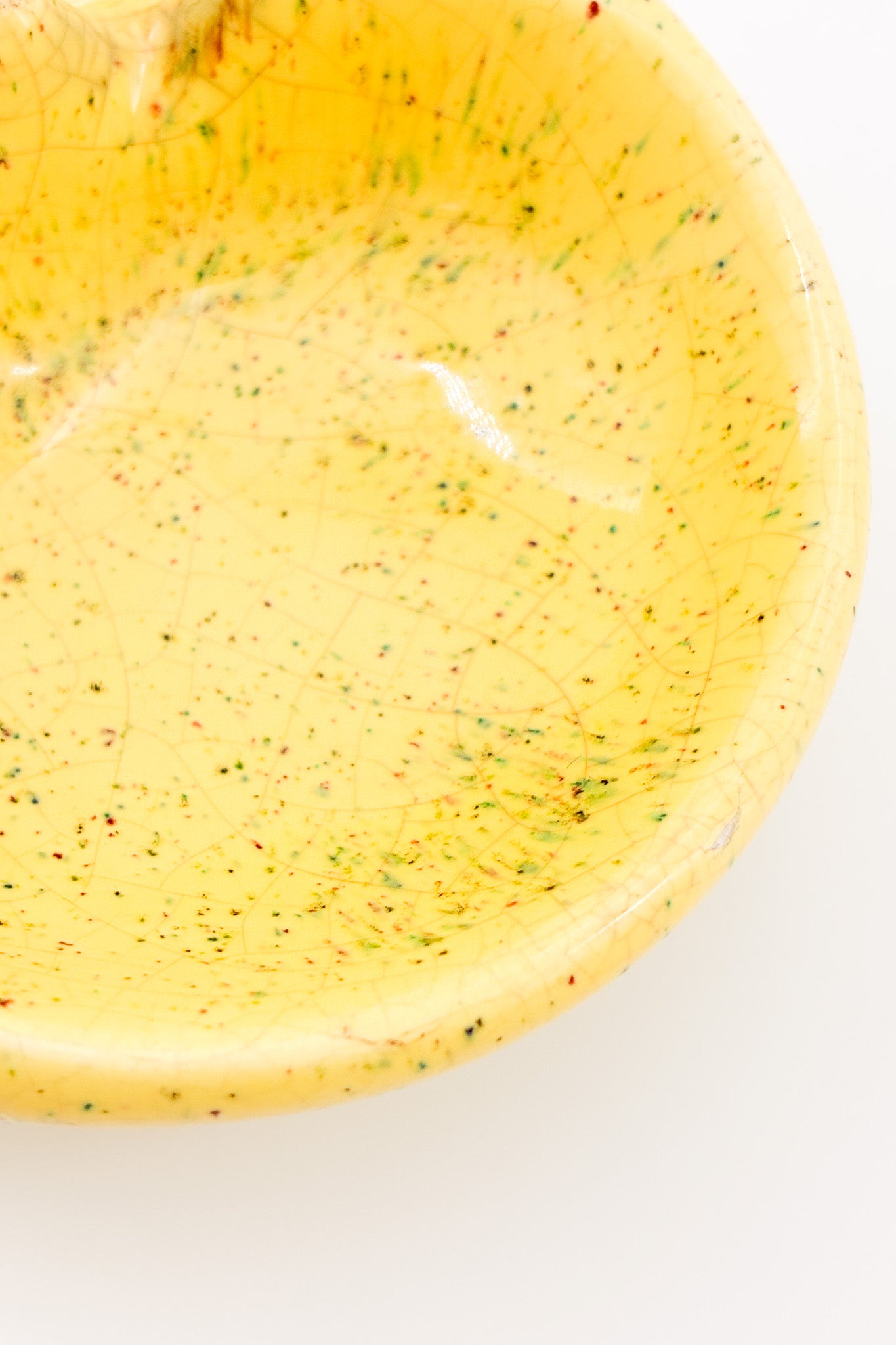 Ceramic Ashtray (Yellow) / 陶器 灰皿（黄）