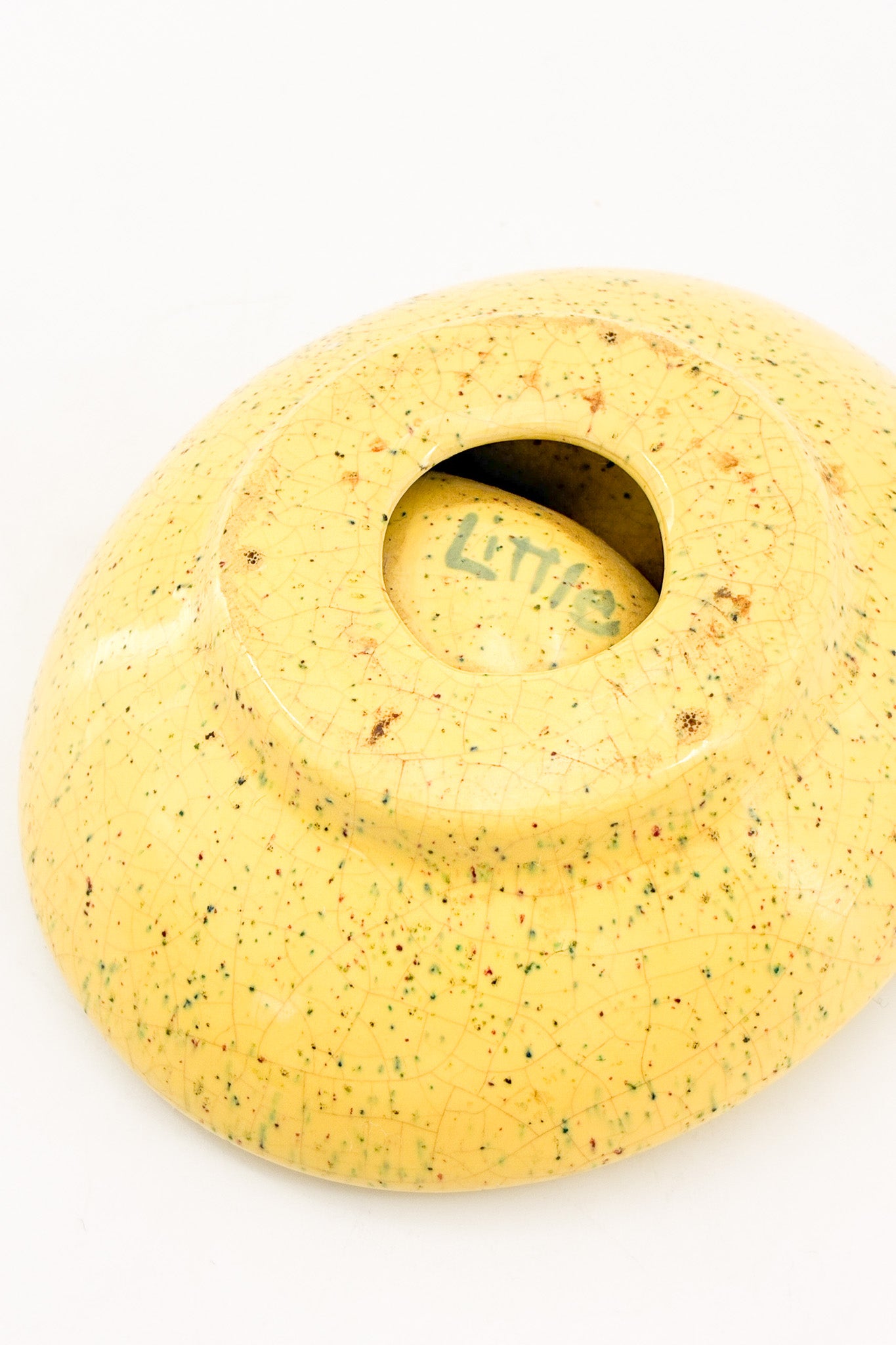 Ceramic Ashtray (Yellow) / 陶器 灰皿（黄）