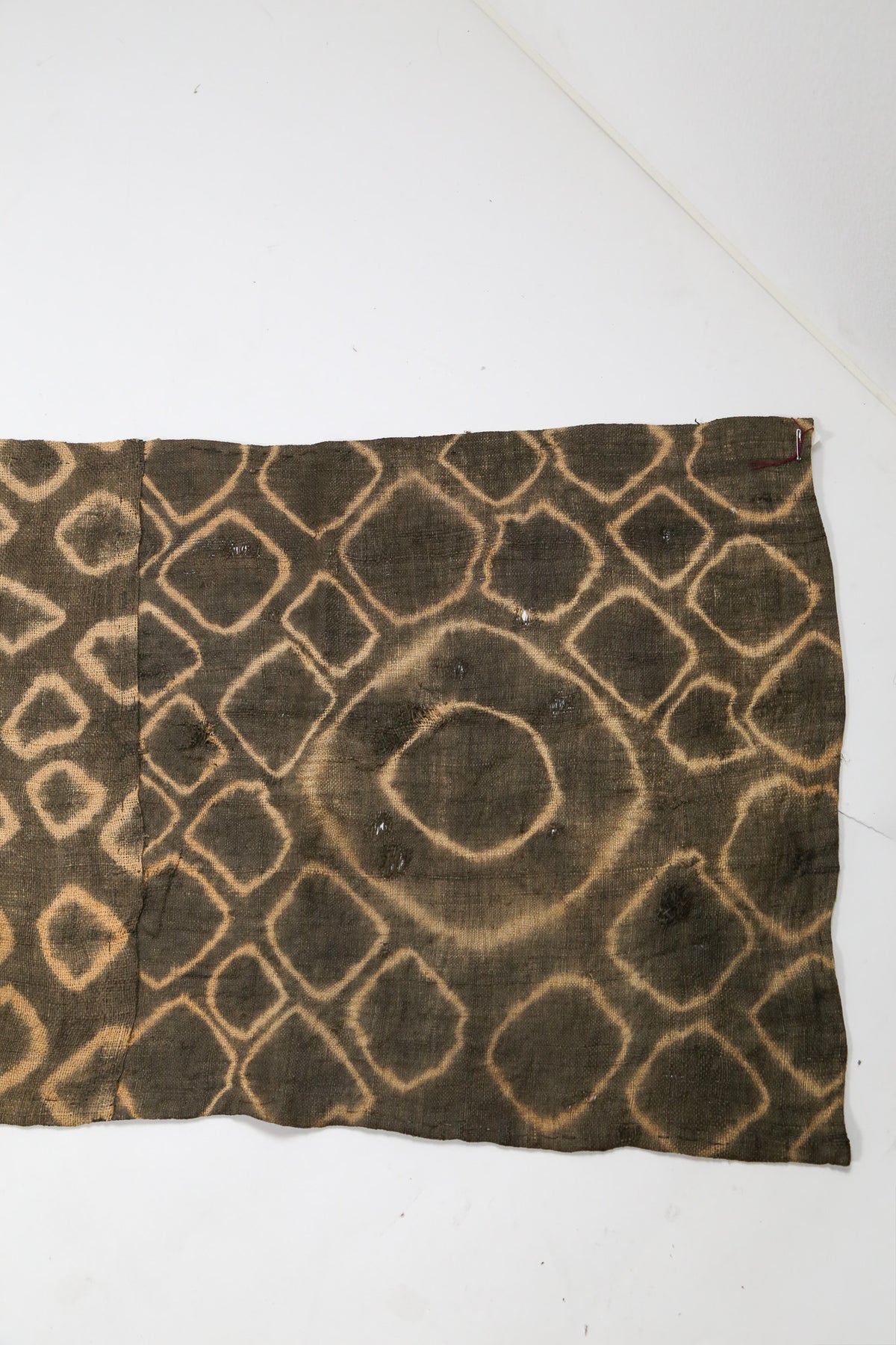 African Vintage Tiedye Fabric / アフリカン ヴィンテージ 絞り染め ロングテキスタイル