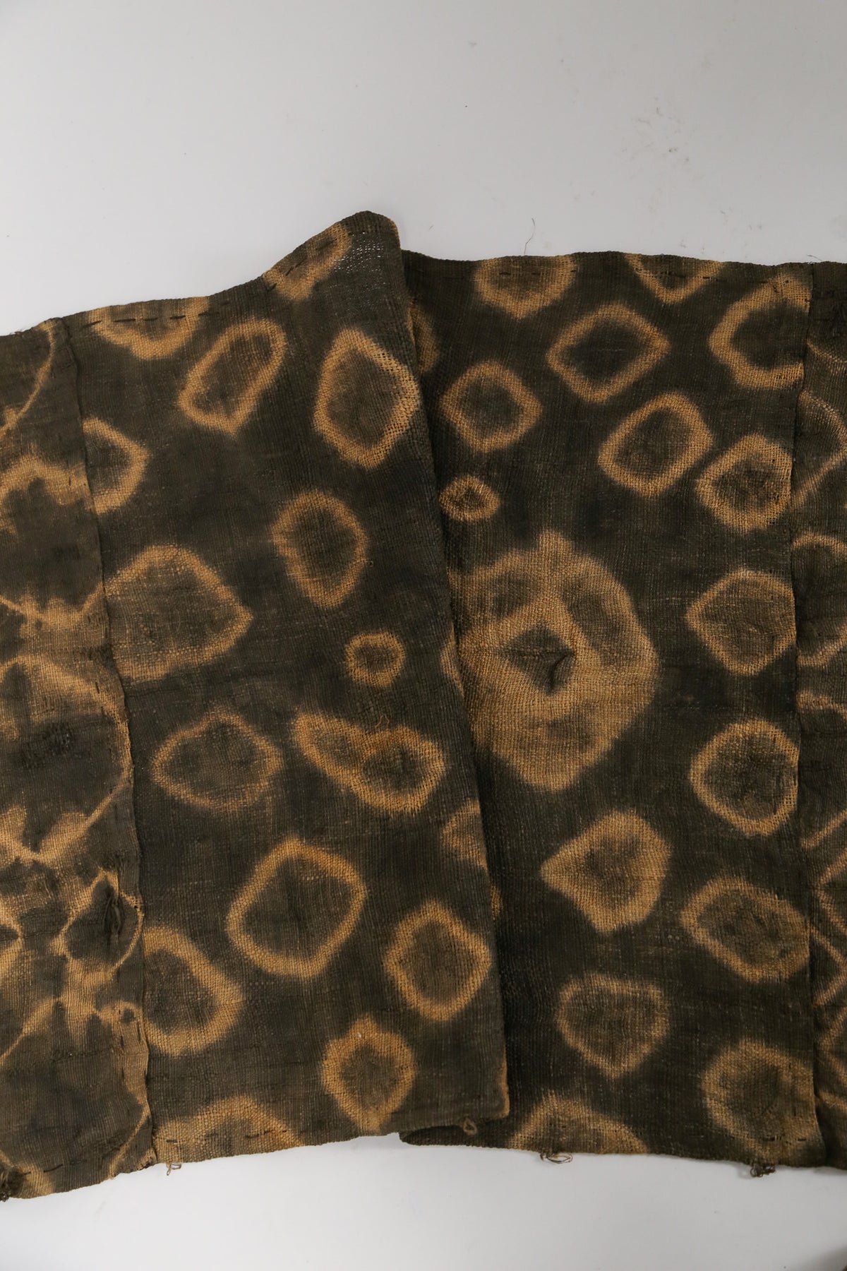 African Vintage Tiedye Fabric / アフリカン ヴィンテージ 絞り染め ロングテキスタイル
