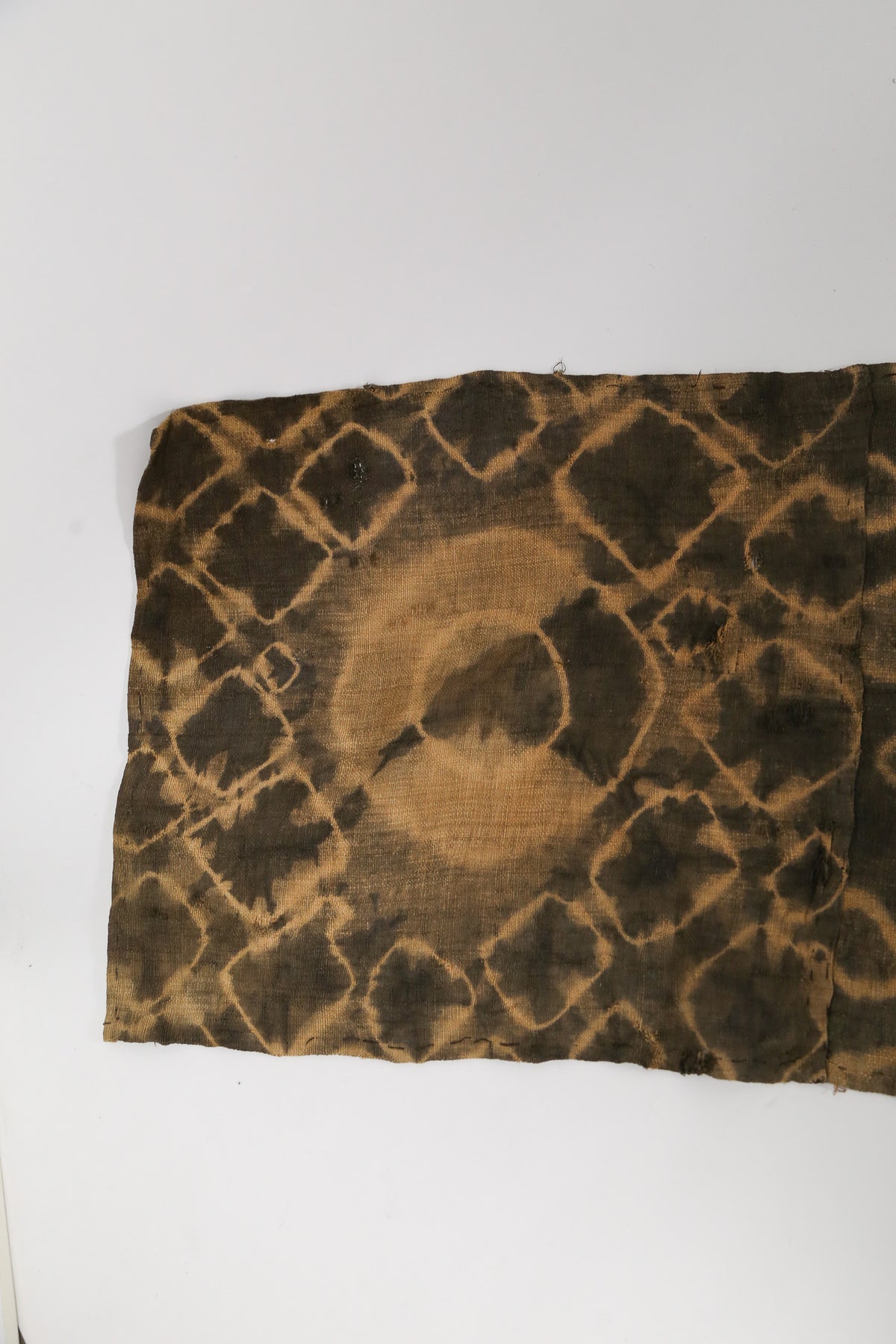 African Vintage Tiedye Fabric / アフリカン ヴィンテージ 絞り染め ロングテキスタイル