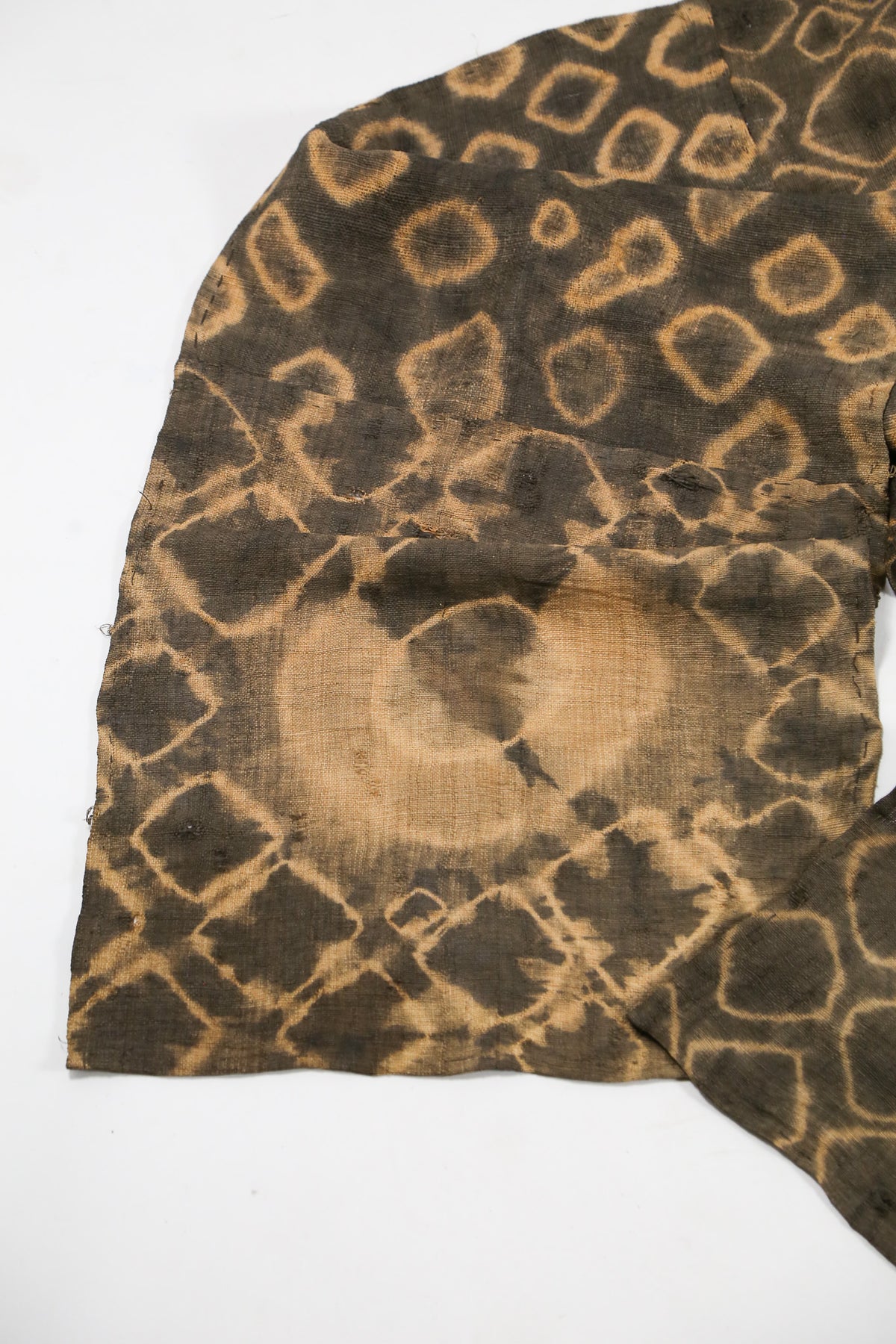 African Vintage Tiedye Fabric / アフリカン ヴィンテージ 絞り染め ロングテキスタイル
