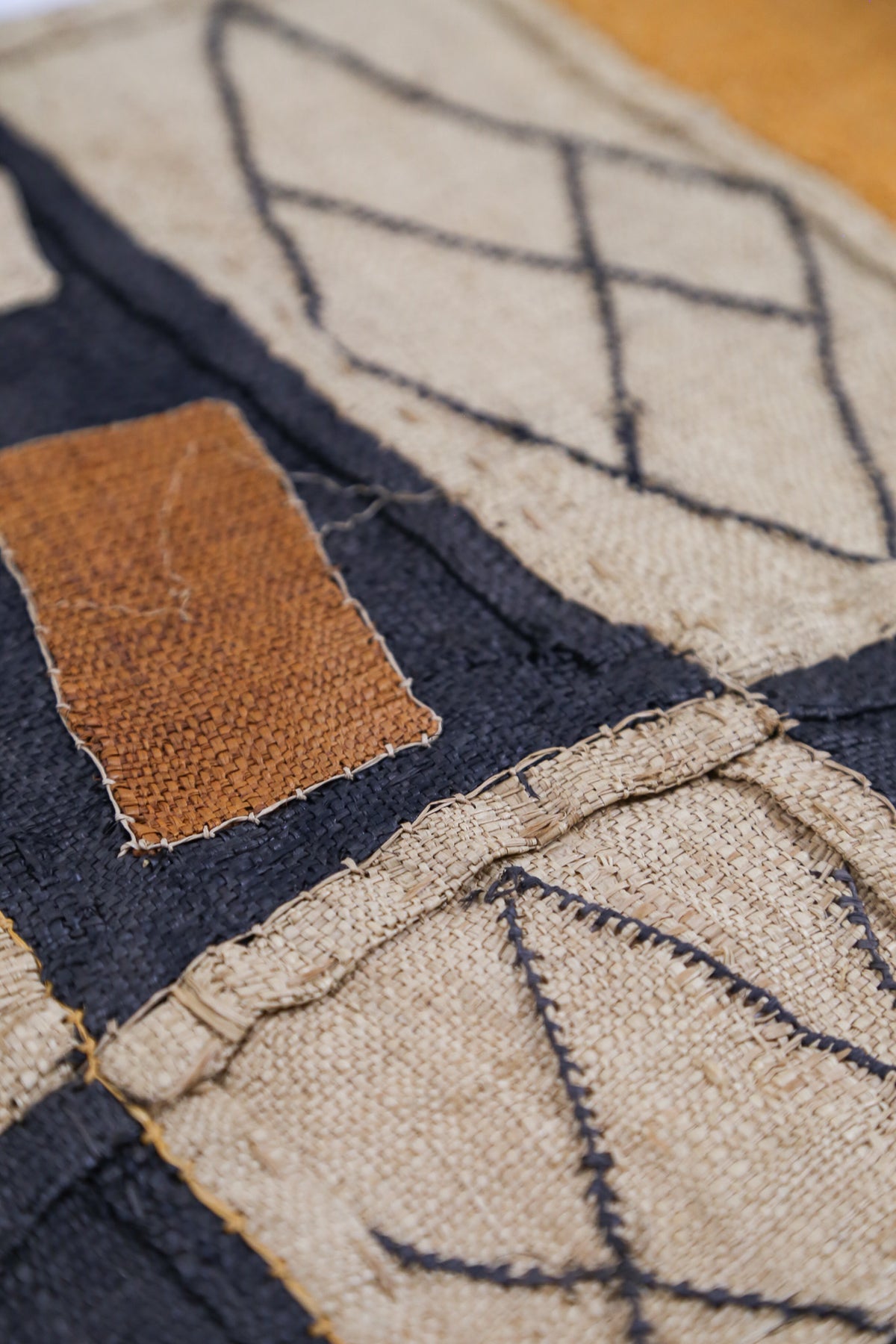 Kuba Cloth Raffia Textile / クバクロス ラフィアテキスタイル