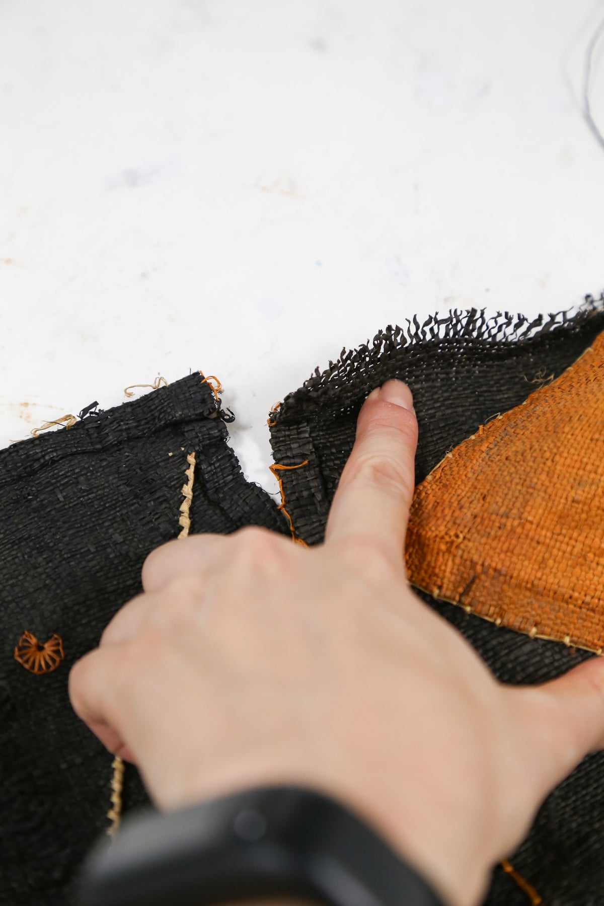 Kuba Cloth Raffia Textile / クバクロス ラフィアテキスタイル