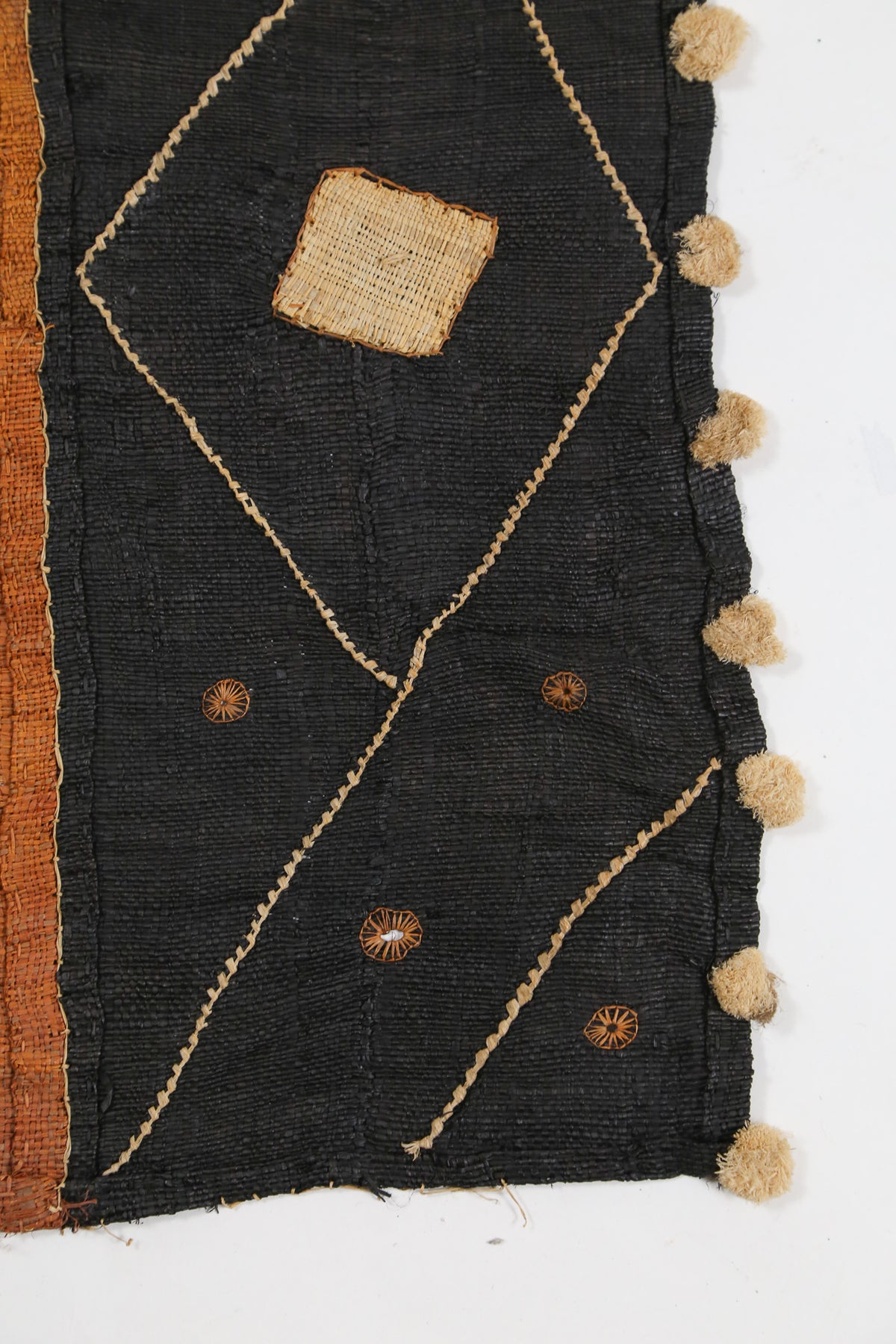 Kuba Cloth Raffia Textile / クバクロス ラフィアテキスタイル
