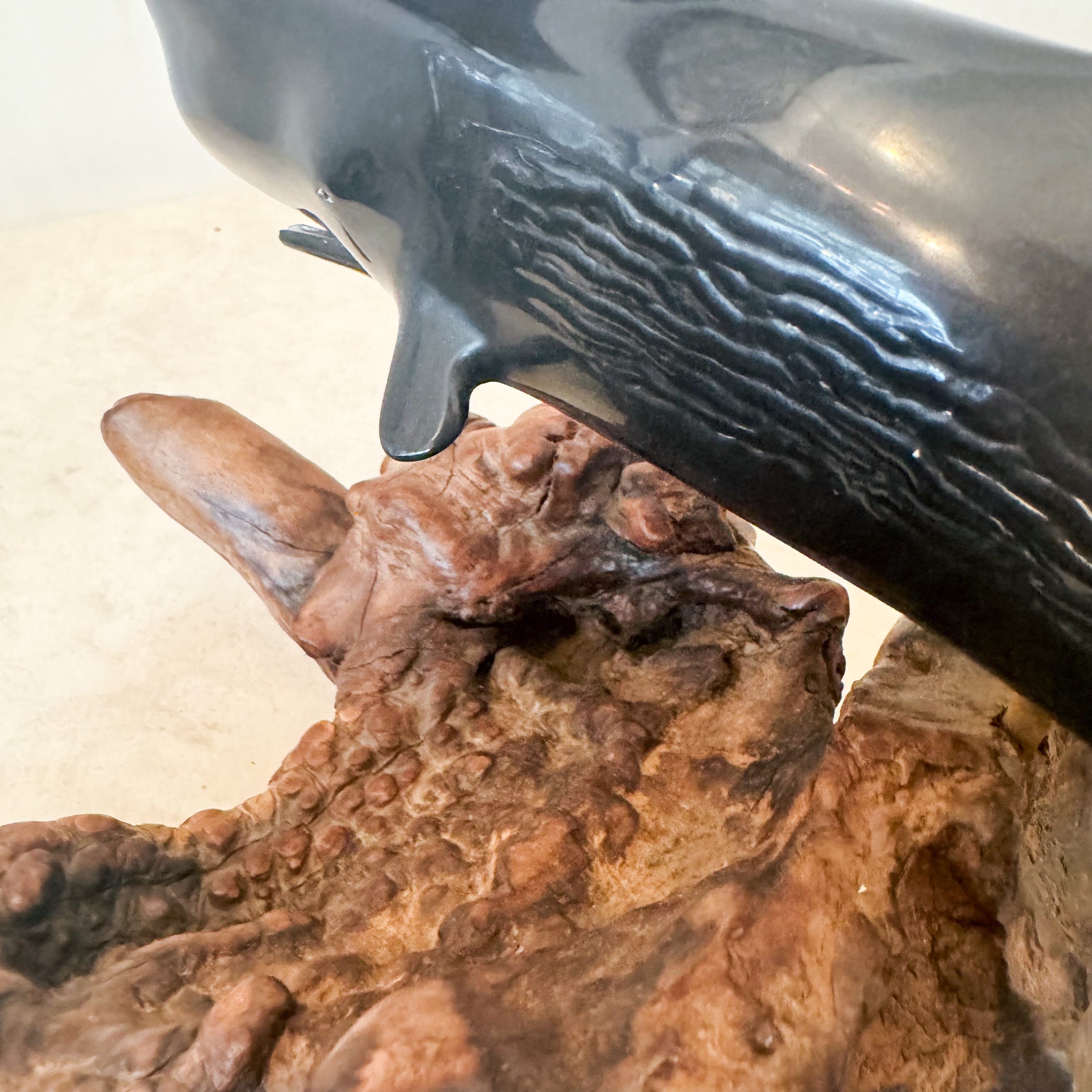 Whale And Burl Object / 鯨と樹瘤のオブジェ