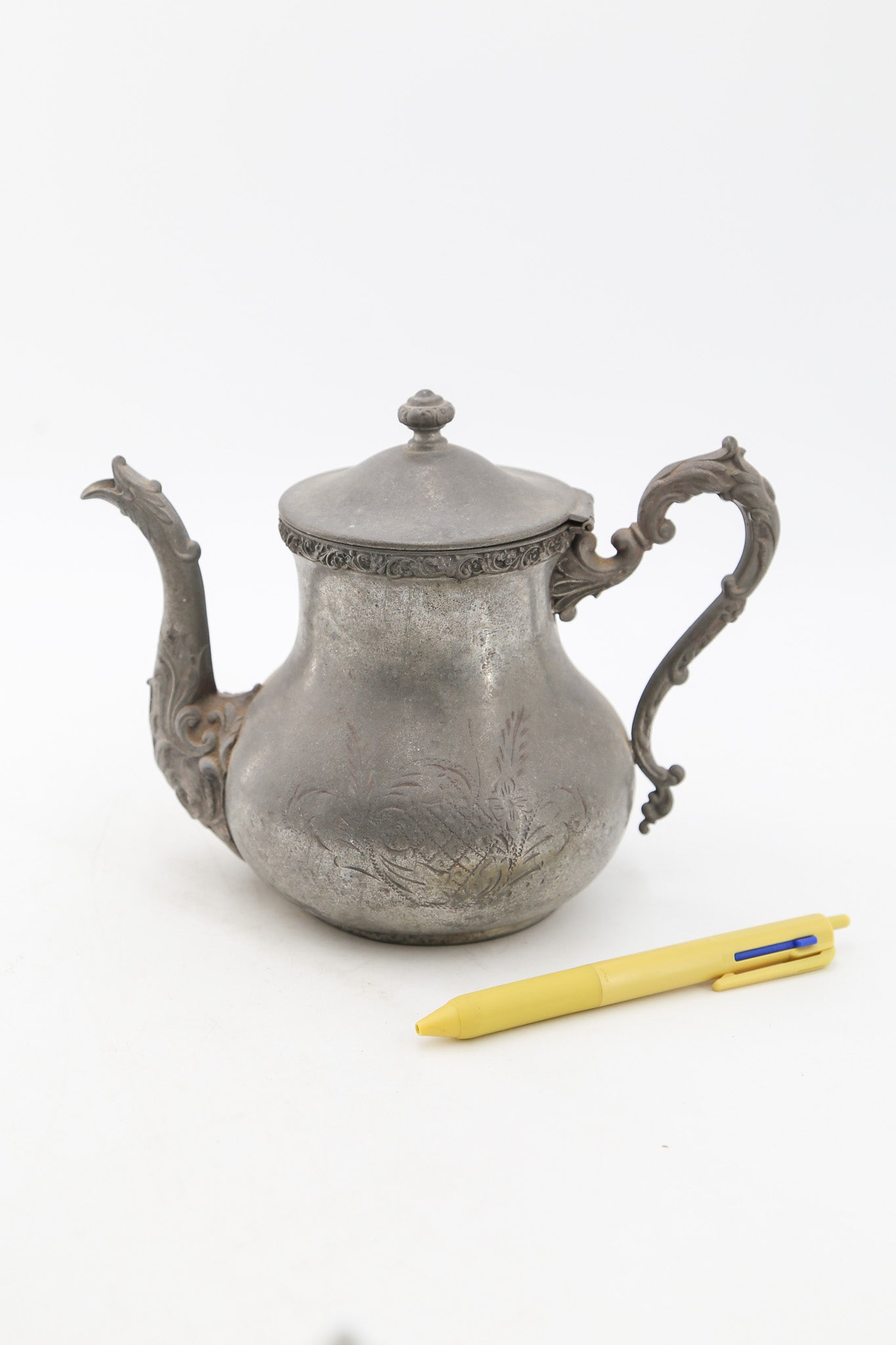 crescent pewter 社　ビンテージ　ピューター製ティーポットセット Pewter Teapot / ピューター ティーポット – STORE IN FACTORY Online