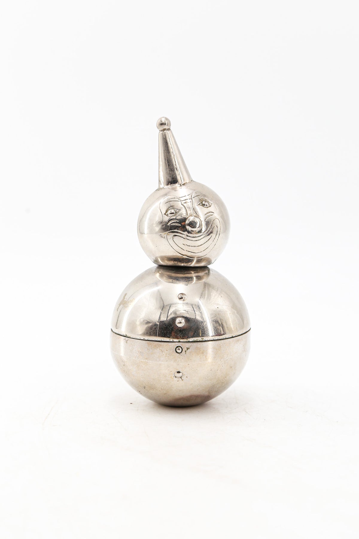 Silver Clown Coin Bank / シルバー クラウン コインバンク