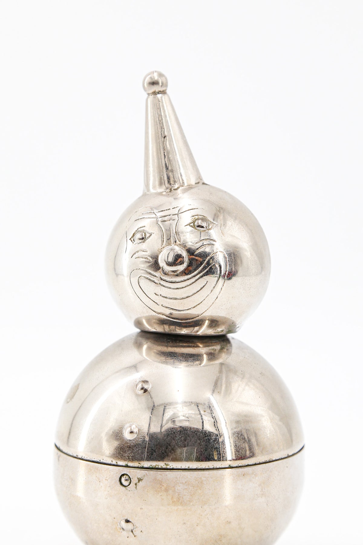 Silver Clown Coin Bank / シルバー クラウン コインバンク